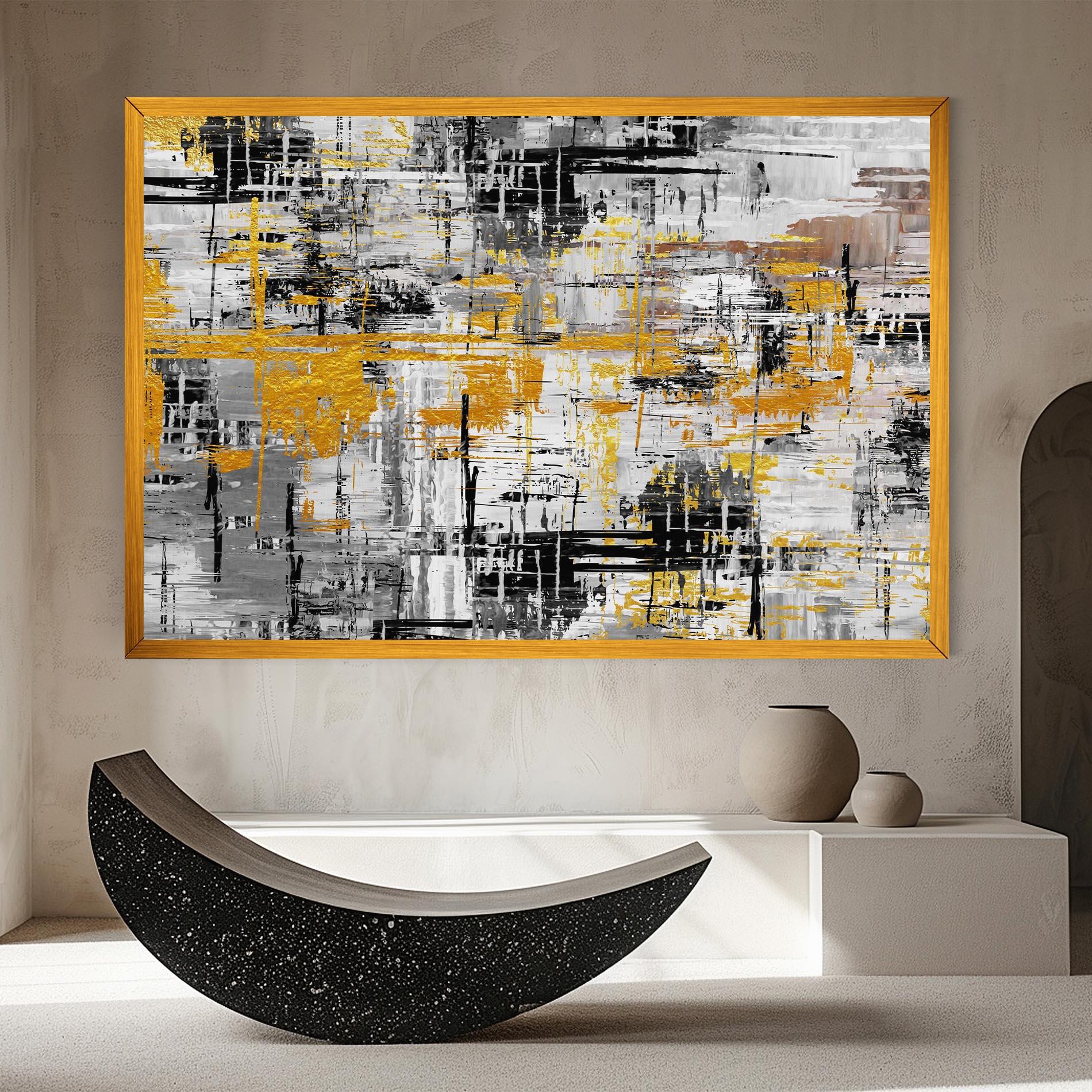 Tablou Canvas Abstract Mix Color mockup 8