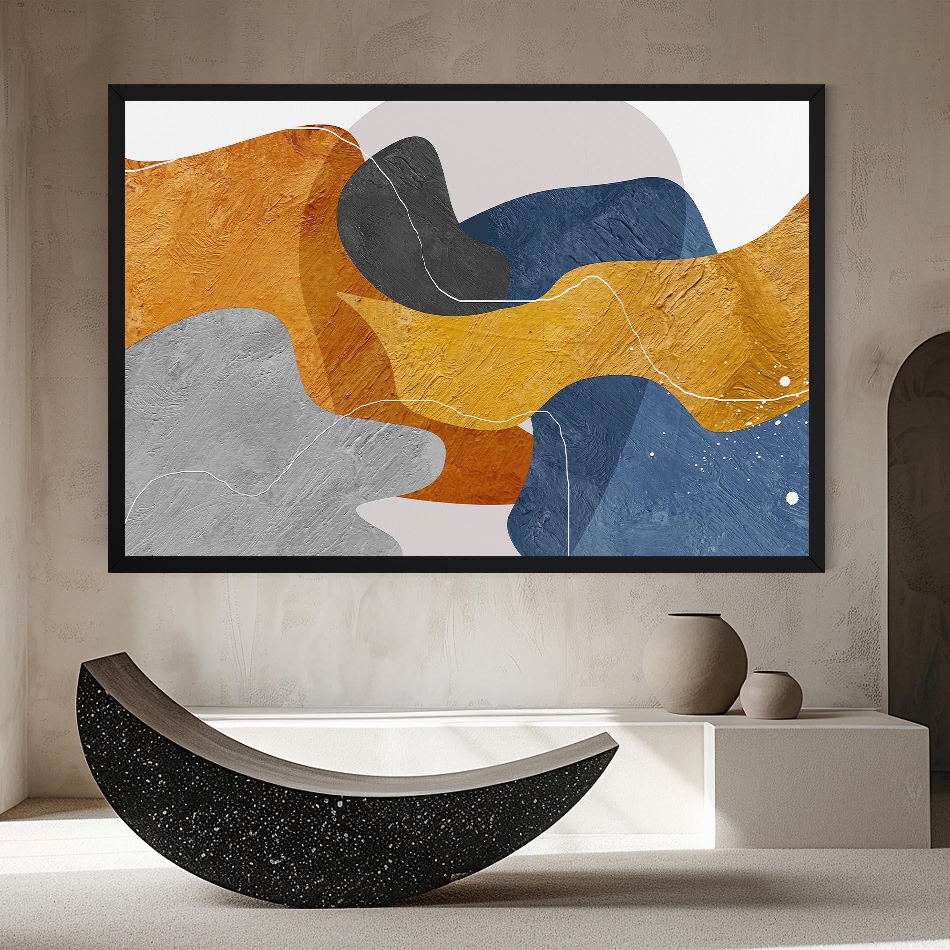 Tablou Canvas Abstract Color Mix mockup 8