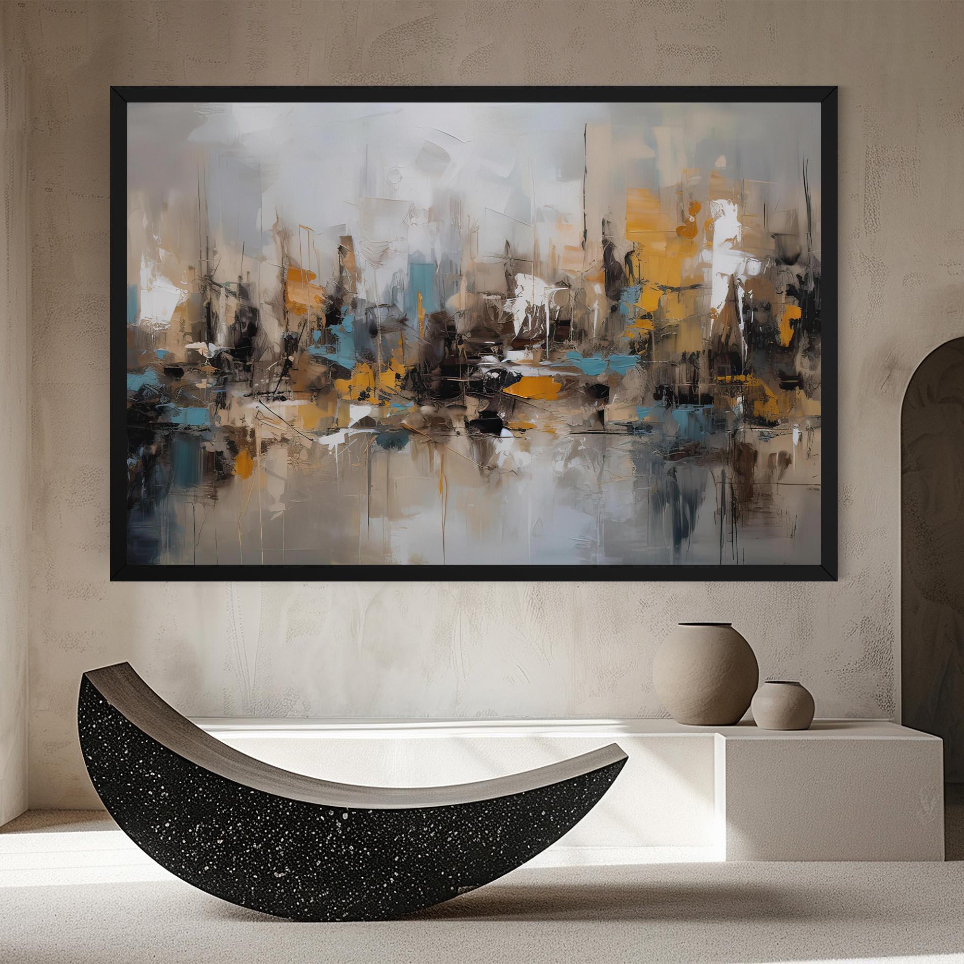 Tablou Canvas Abstract Los Angeles mockup 8