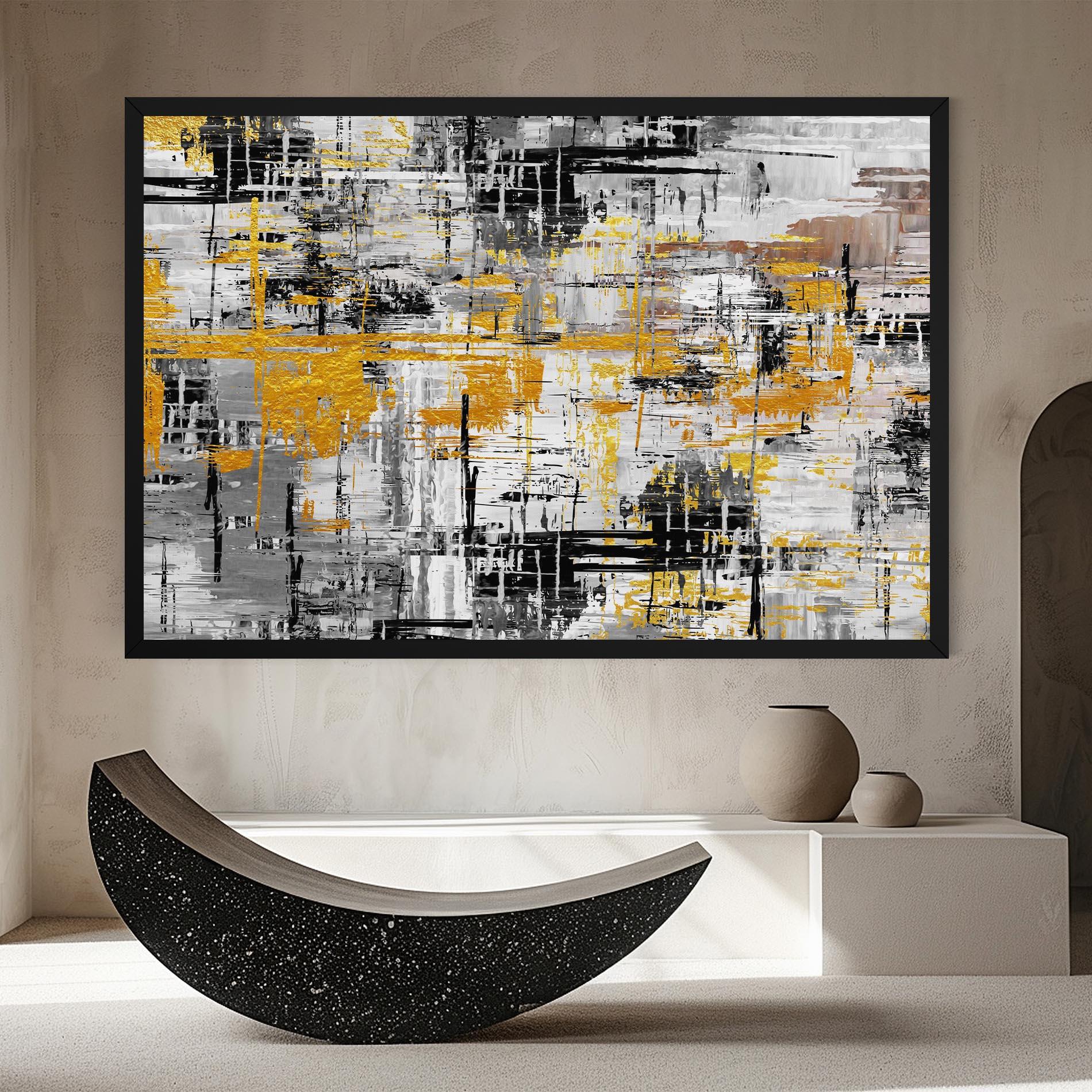 Tablou Canvas Abstract Mix Color mockup 8