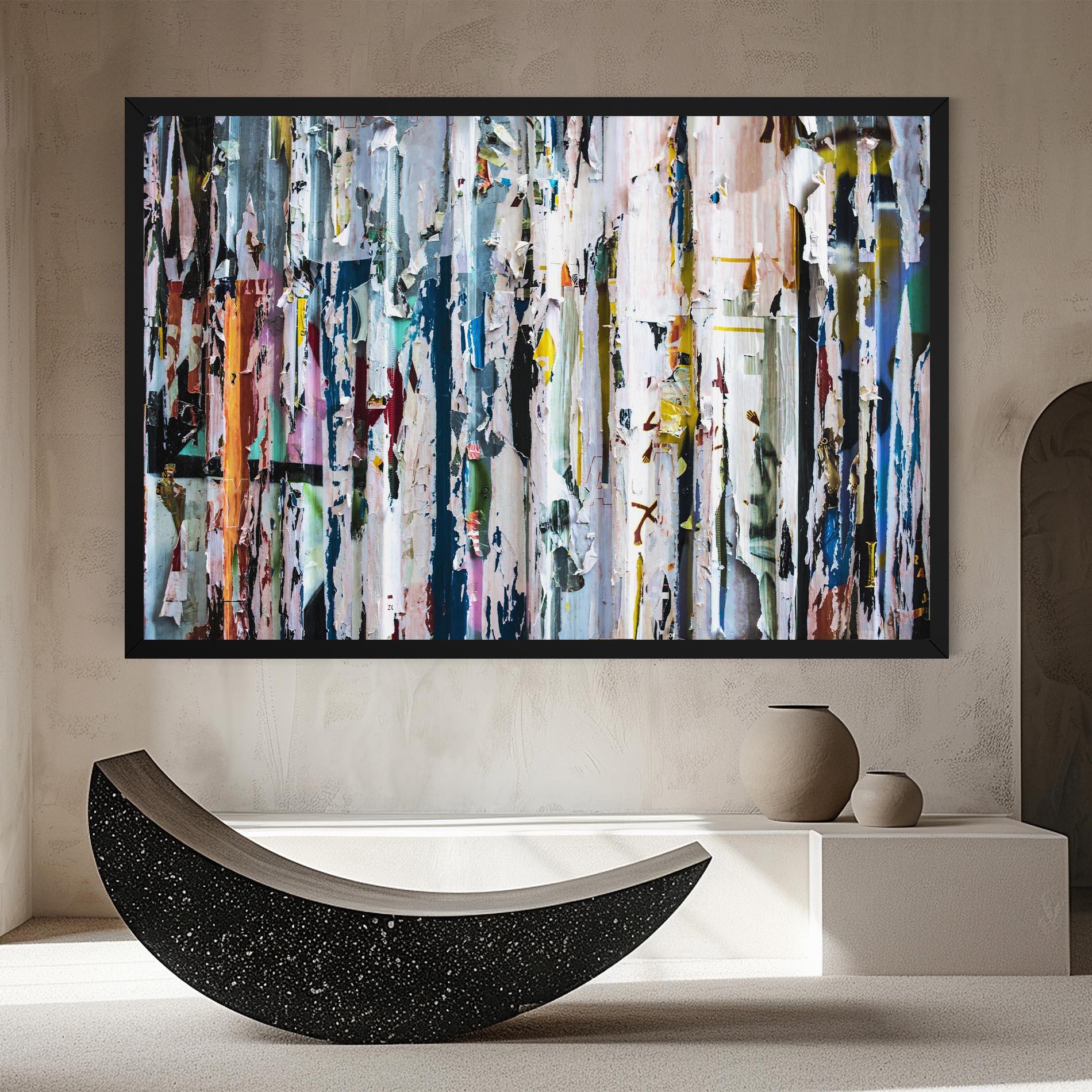 Tablou Canvas Abstract Torn Paper mockup 8