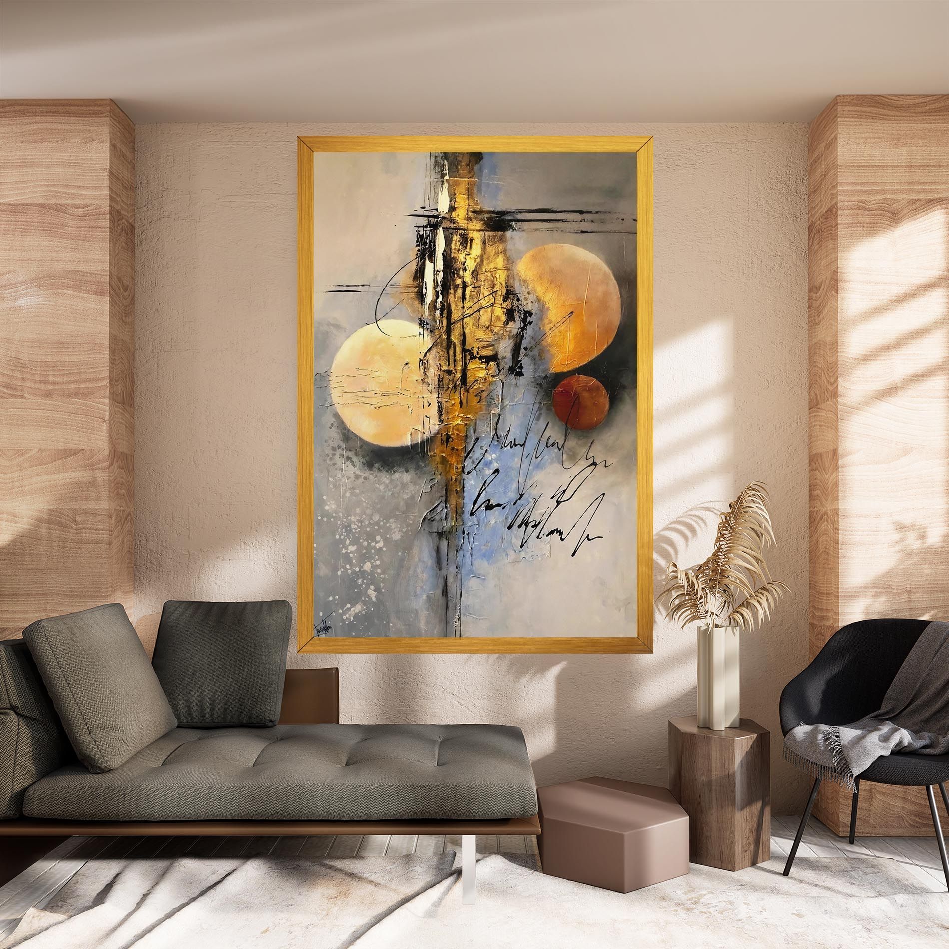 Abstract Moons mockup 8