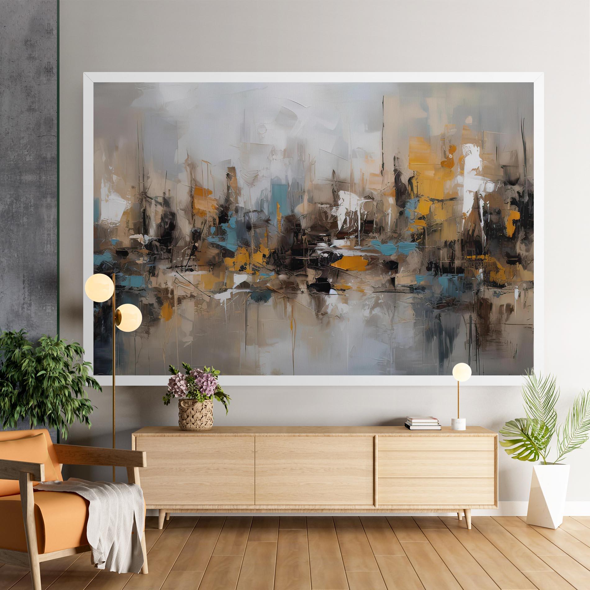 Tablou Canvas Abstract Los Angeles mockup 9