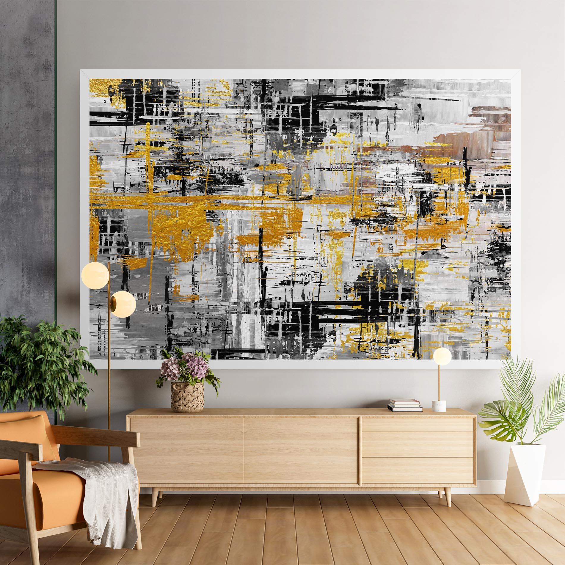 Tablou Canvas Abstract Mix Color mockup 9