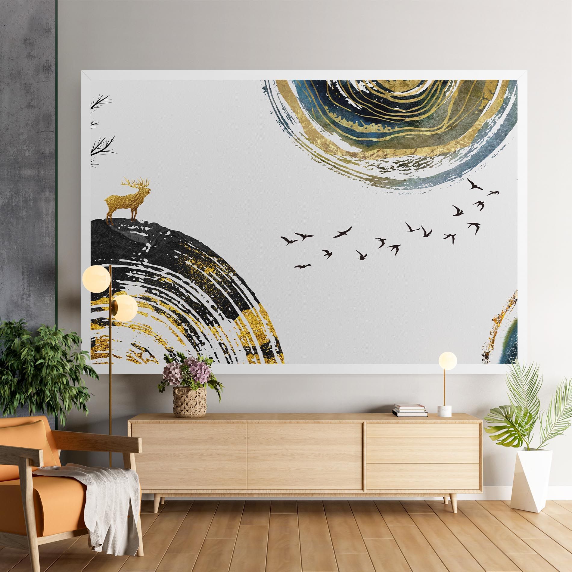 Golden Deer mockup 9