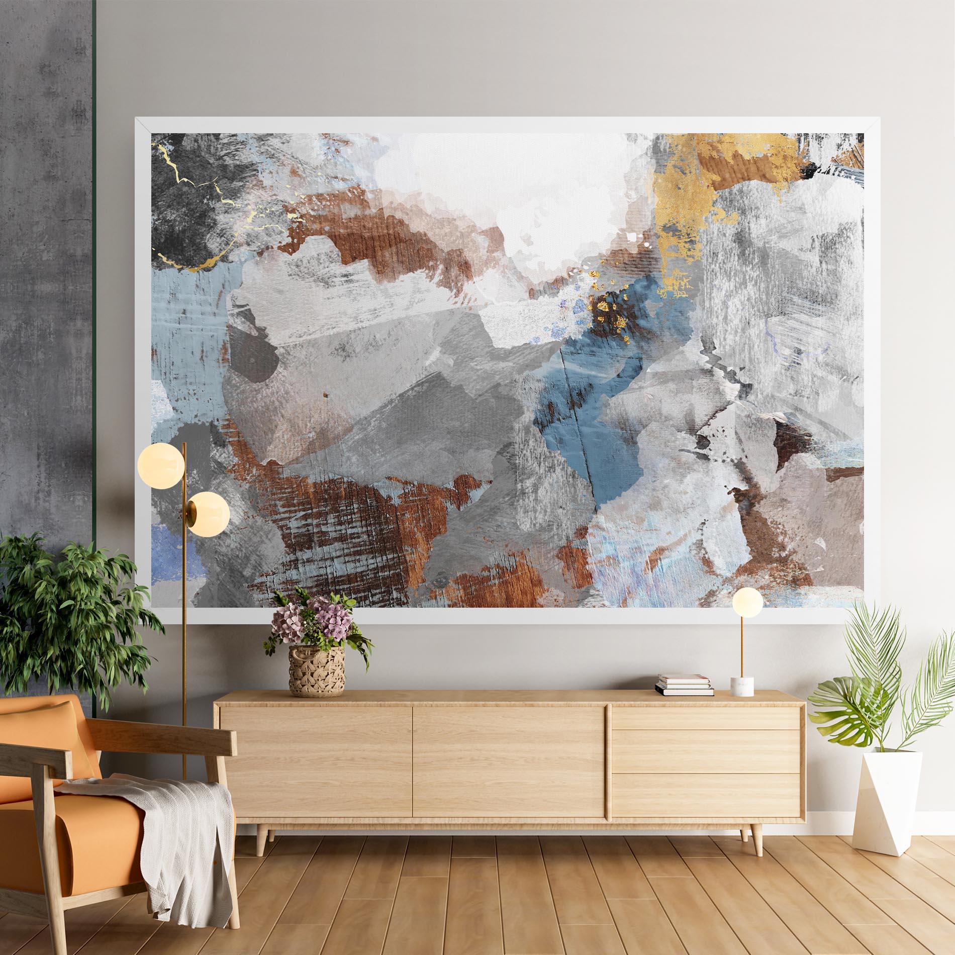 Tablou Canvas Paint On Wood mockup 9