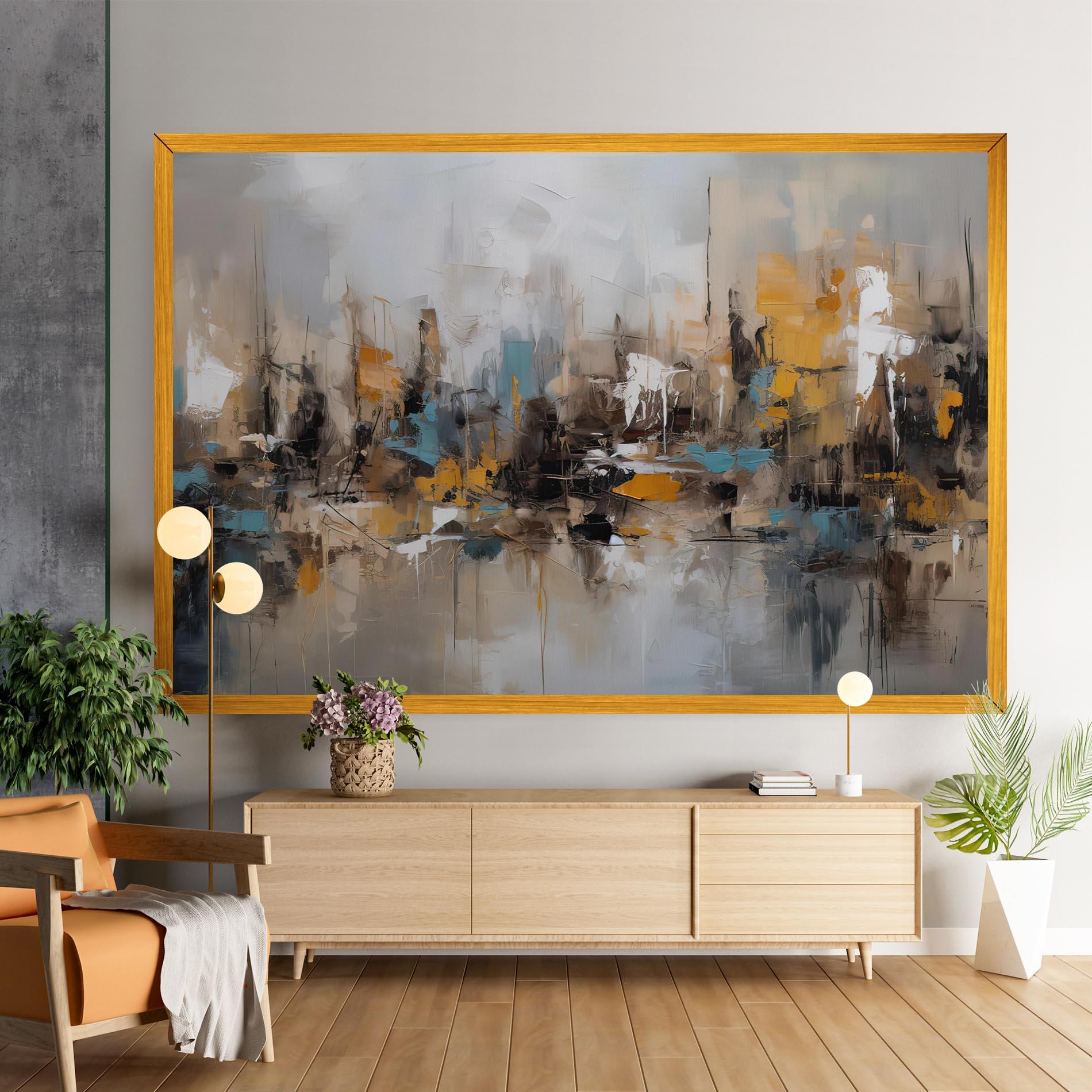 Tablou Canvas Abstract Los Angeles mockup 9
