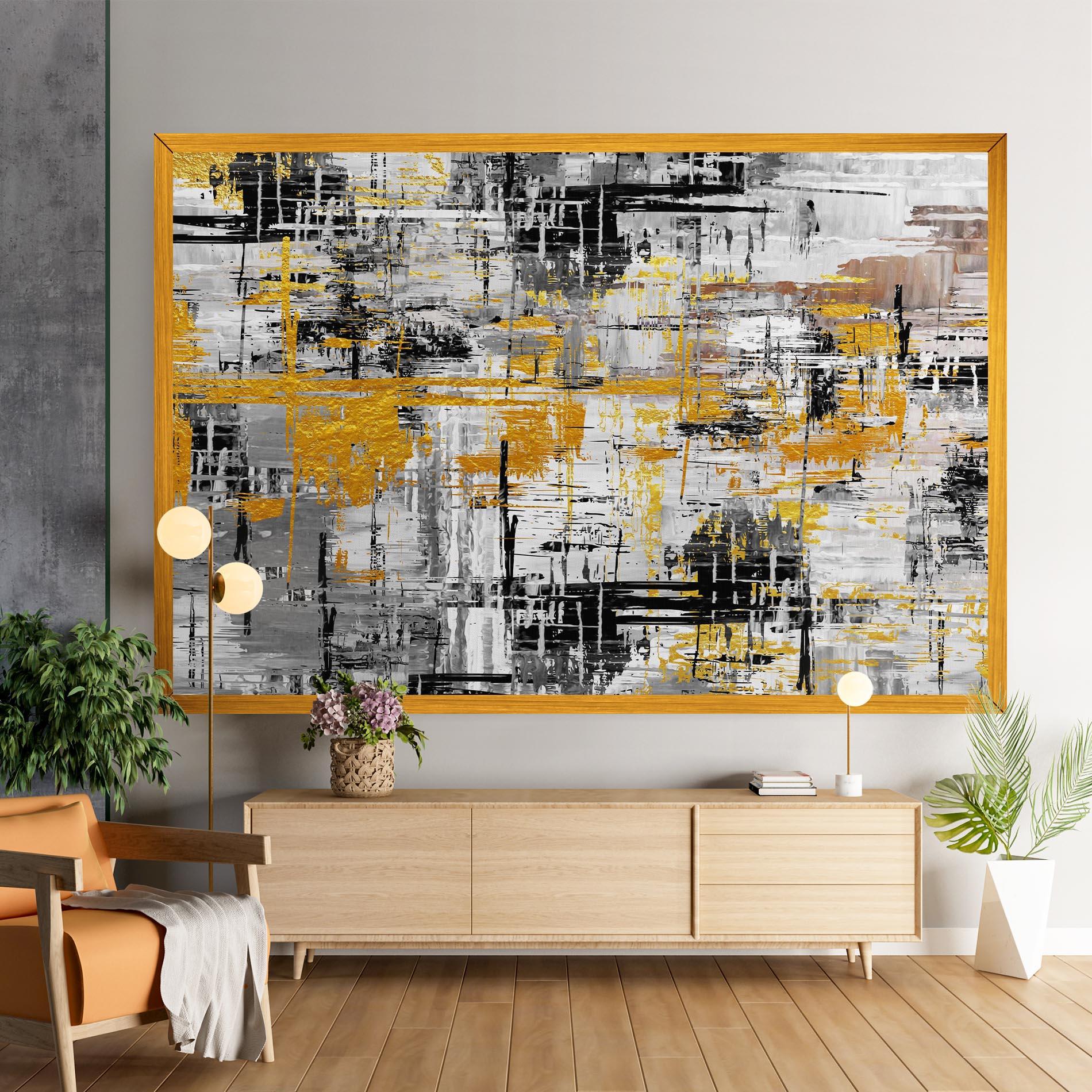 Tablou Canvas Abstract Mix Color mockup 9