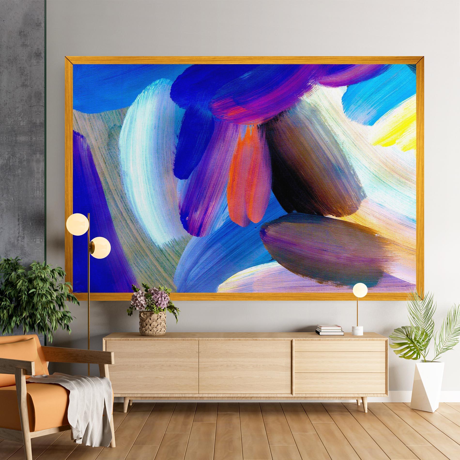 Tablou Canvas Colorful Abstract mockup 9