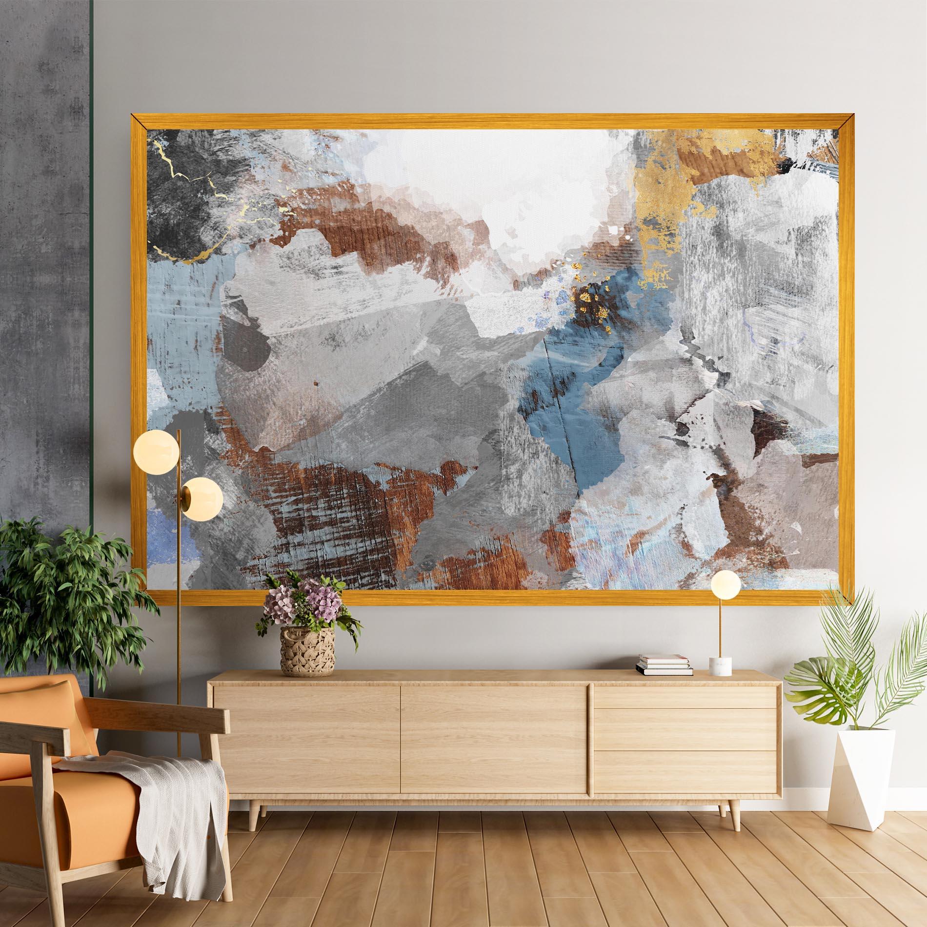 Tablou Canvas Paint On Wood mockup 9