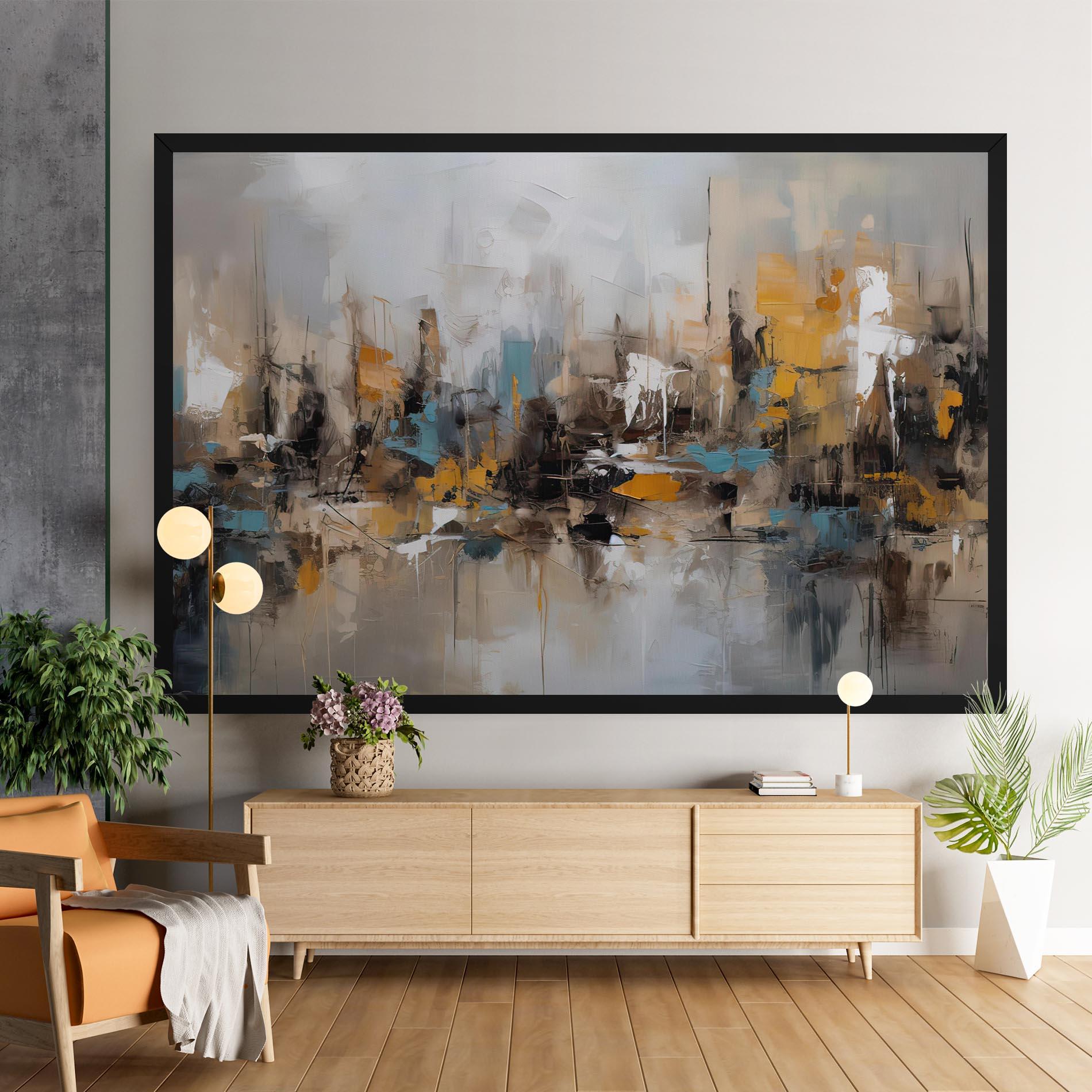 Tablou Canvas Abstract Los Angeles mockup 9