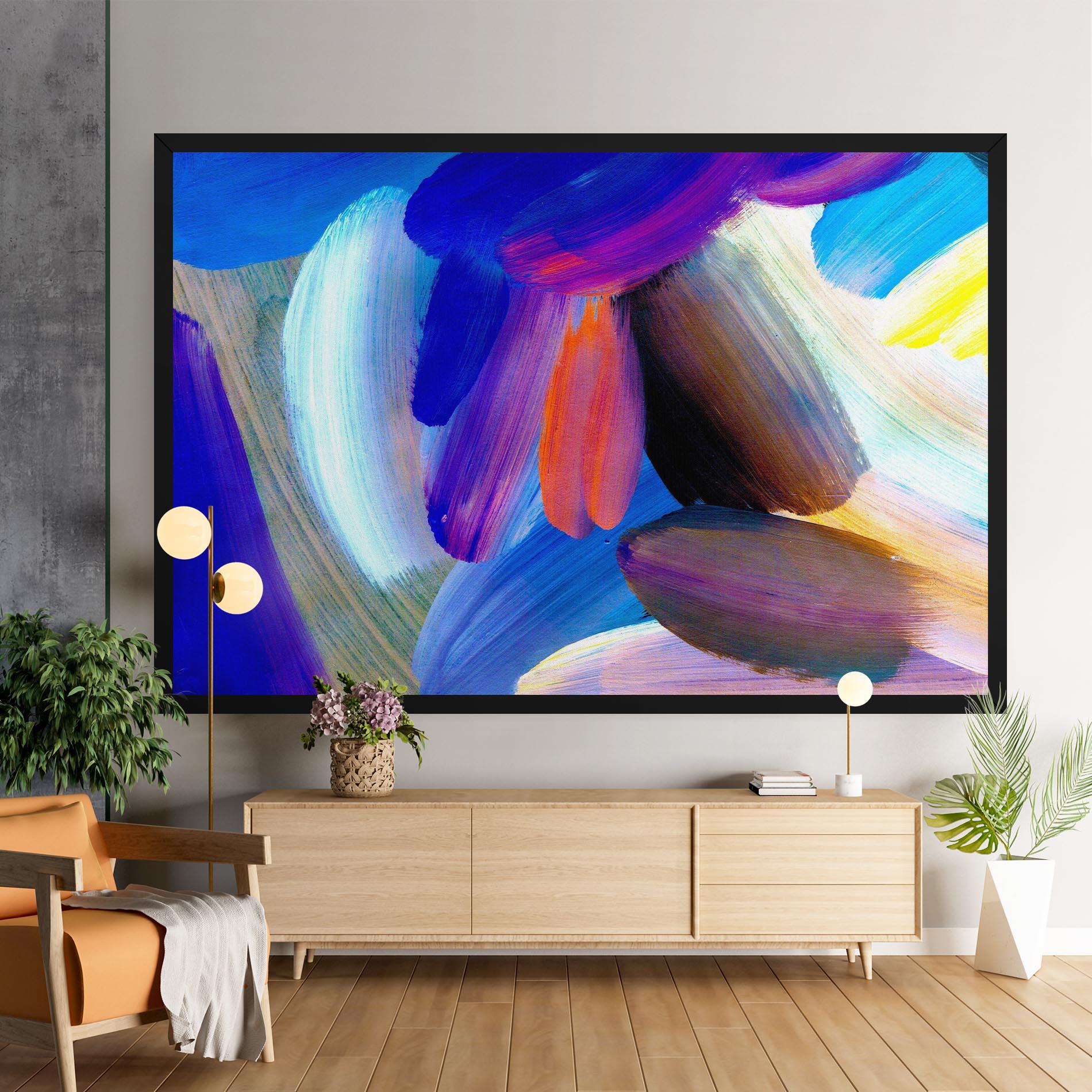Tablou Canvas Colorful Abstract mockup 9