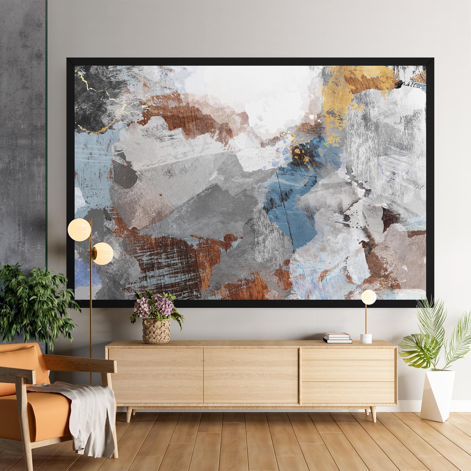 Tablou Canvas Paint On Wood mockup 9