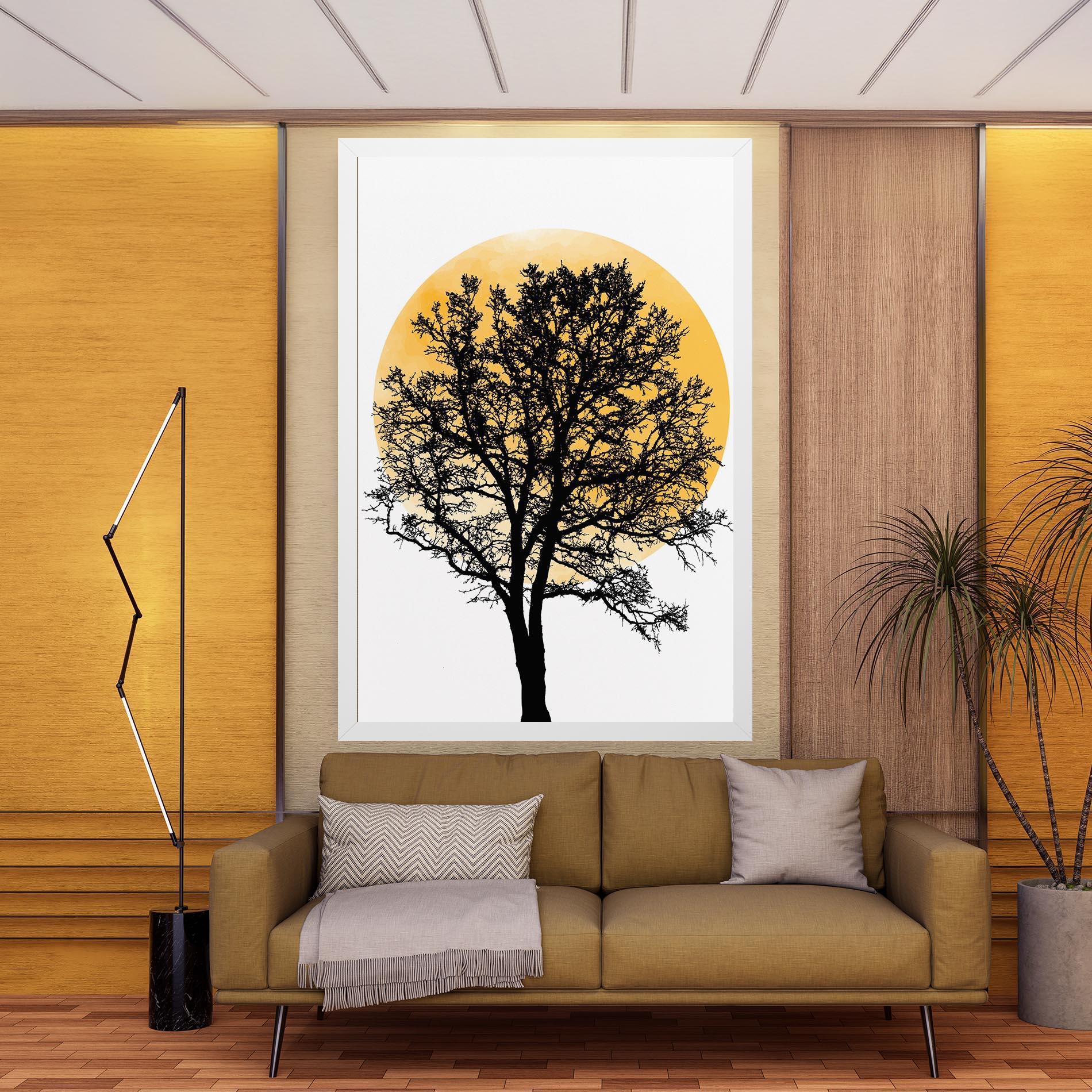 Tablou Canvas Orange Sun 01 mockup 9