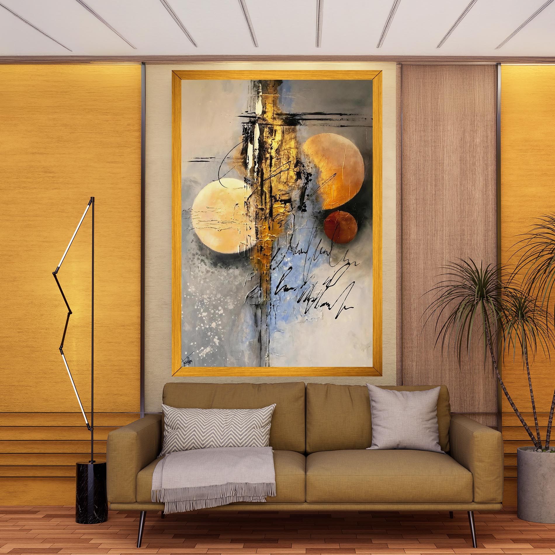 Abstract Moons mockup 9