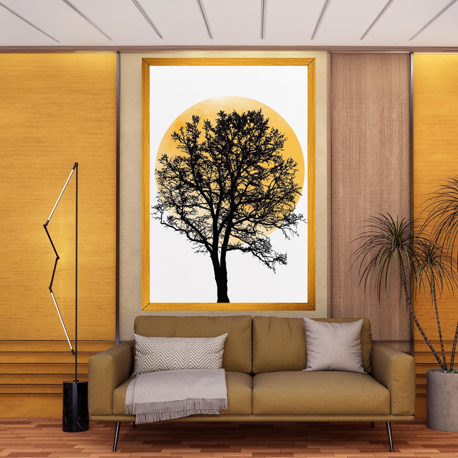 Tablou Canvas Orange Sun 01 mockup 9