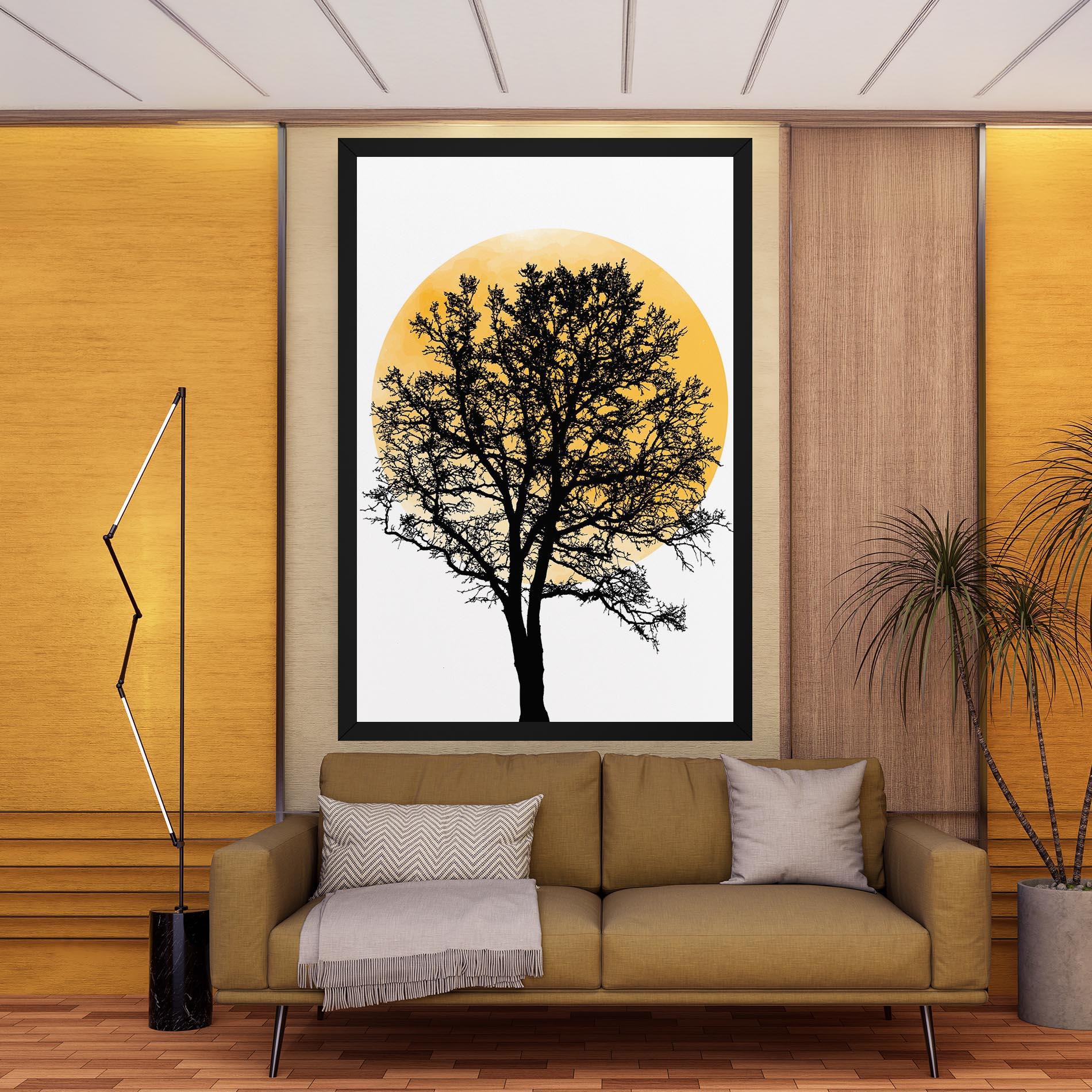 Tablou Canvas Orange Sun 01 mockup 9