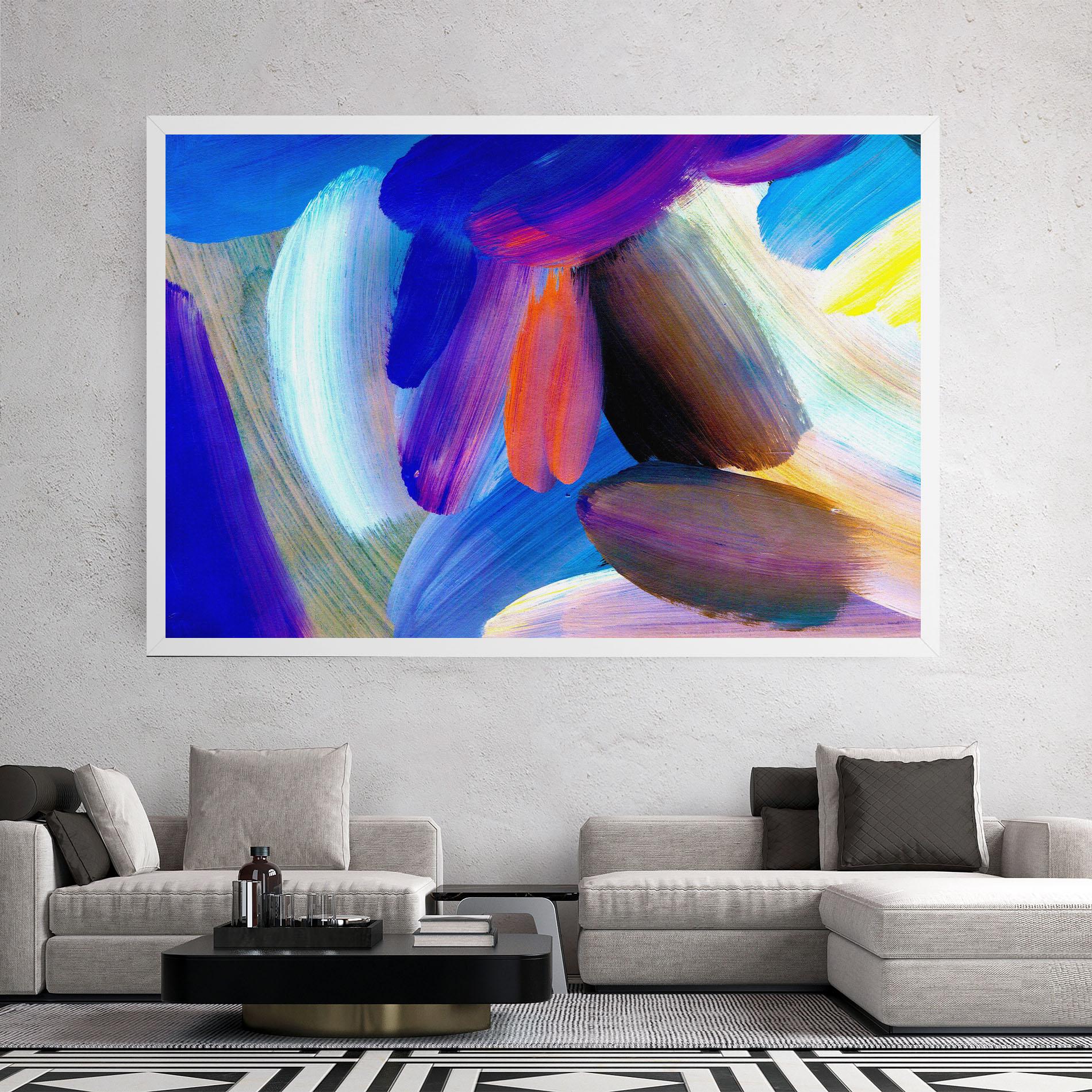 Tablou Canvas Colorful Abstract mockup 2