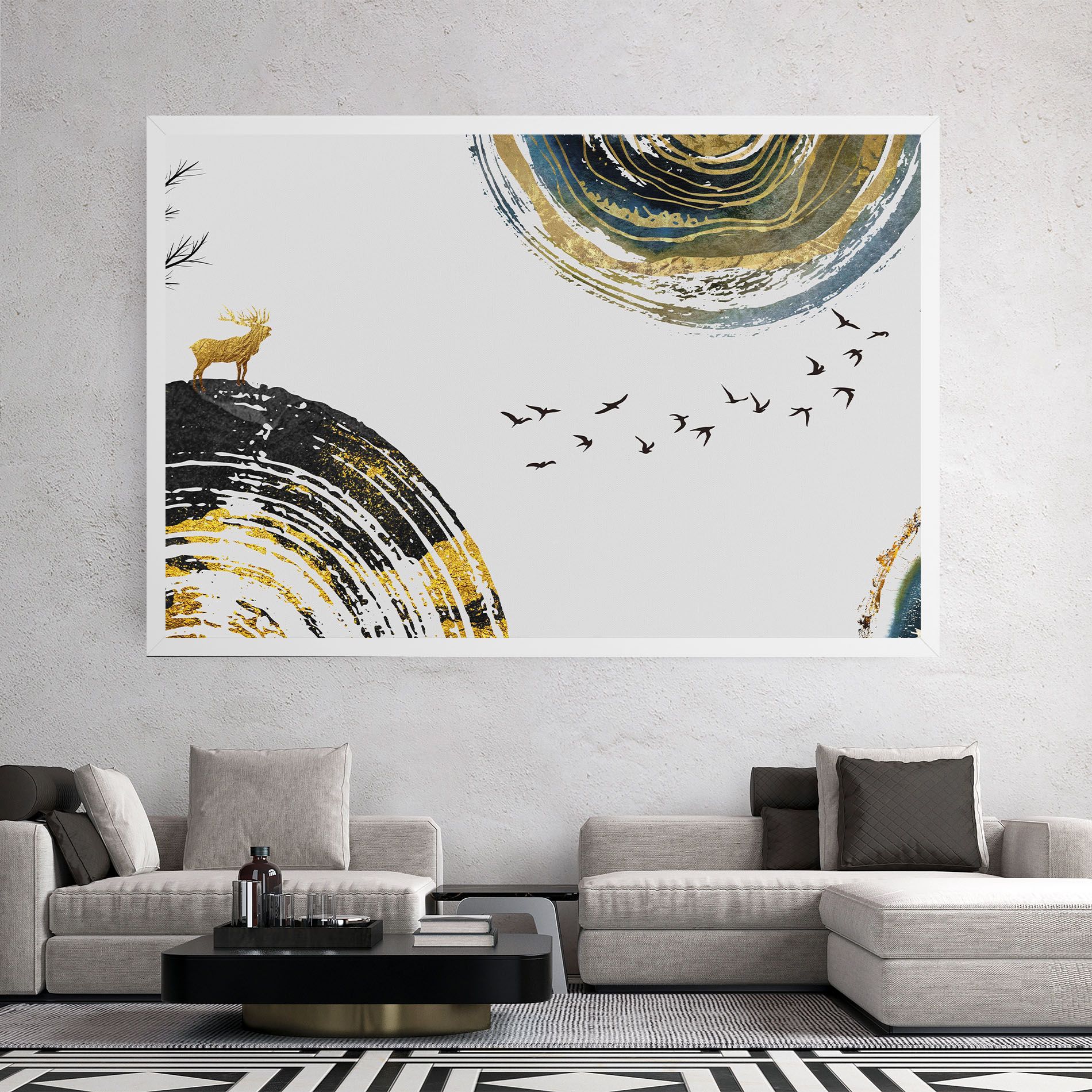 Golden Deer mockup 2