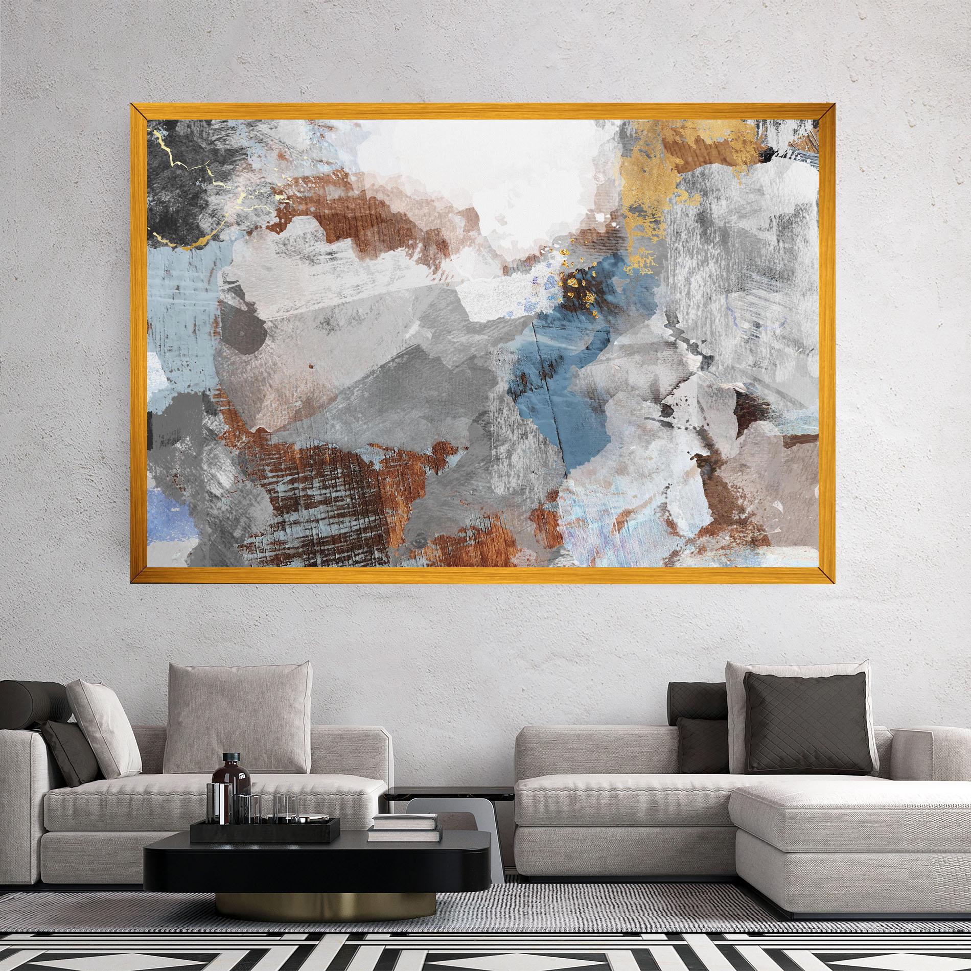 Tablou Canvas Paint On Wood mockup 2