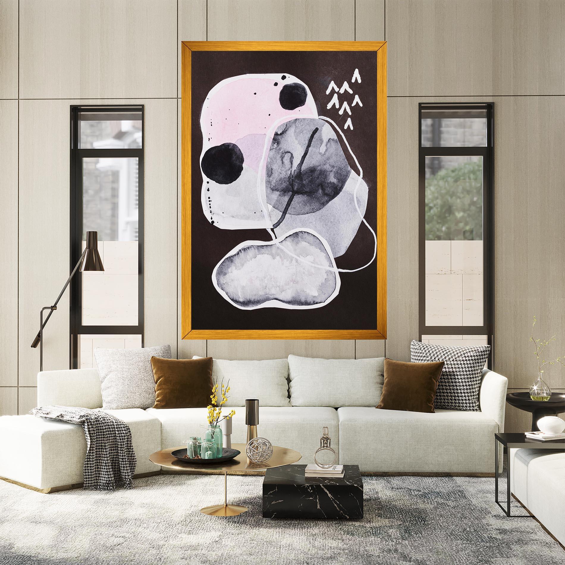 Tablou Canvas Abstract Collage mockup 2