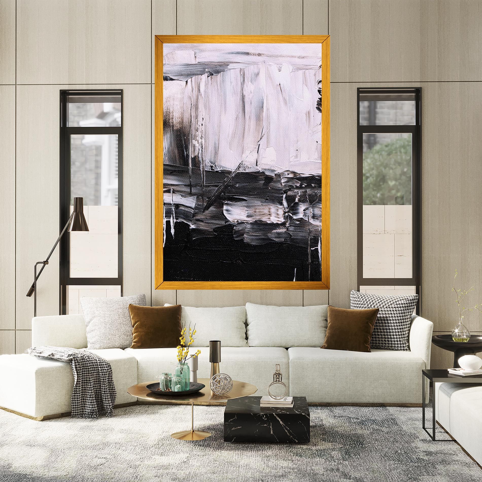 Abstract Paintings mockup 2