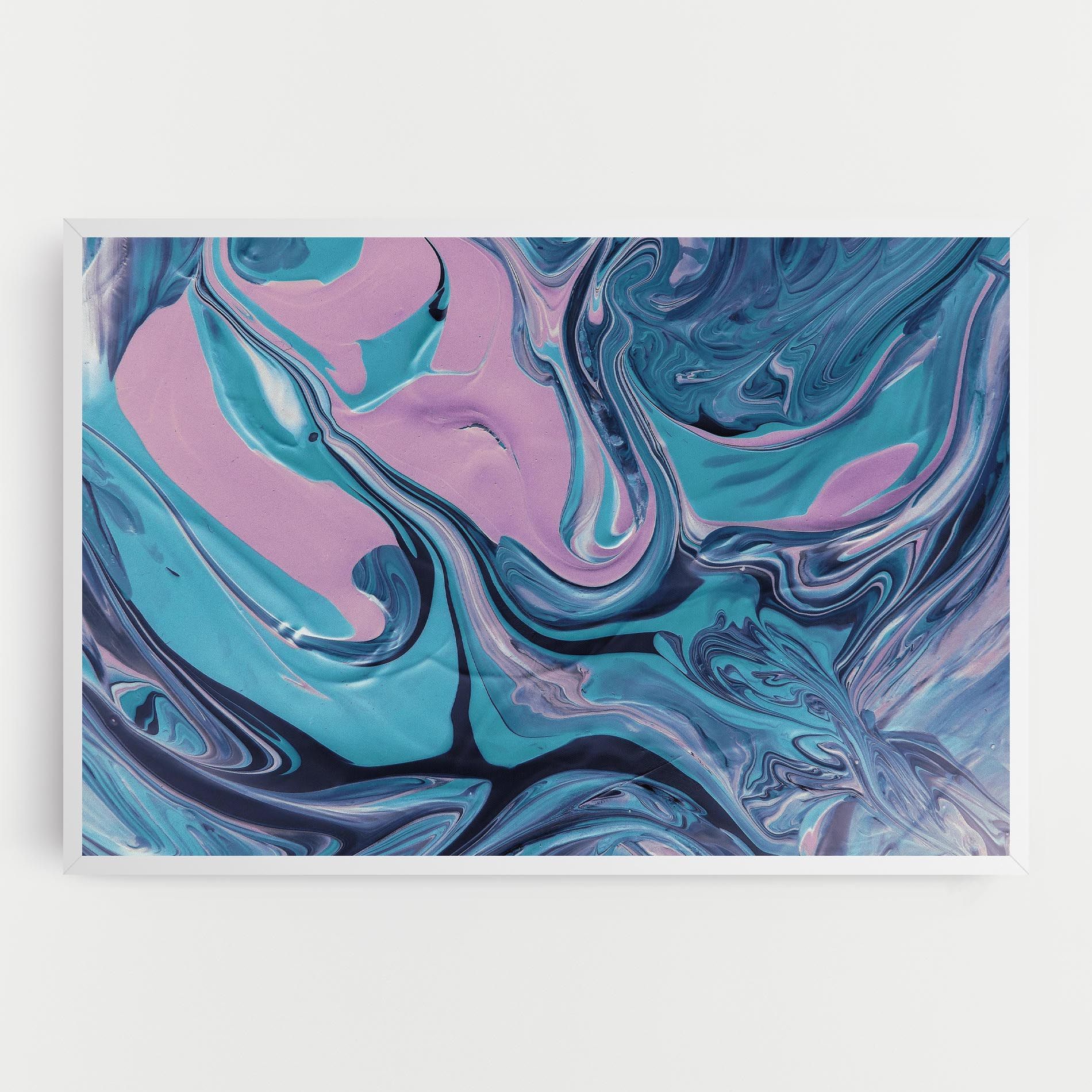 Abstract Blue And Pink mockup 0