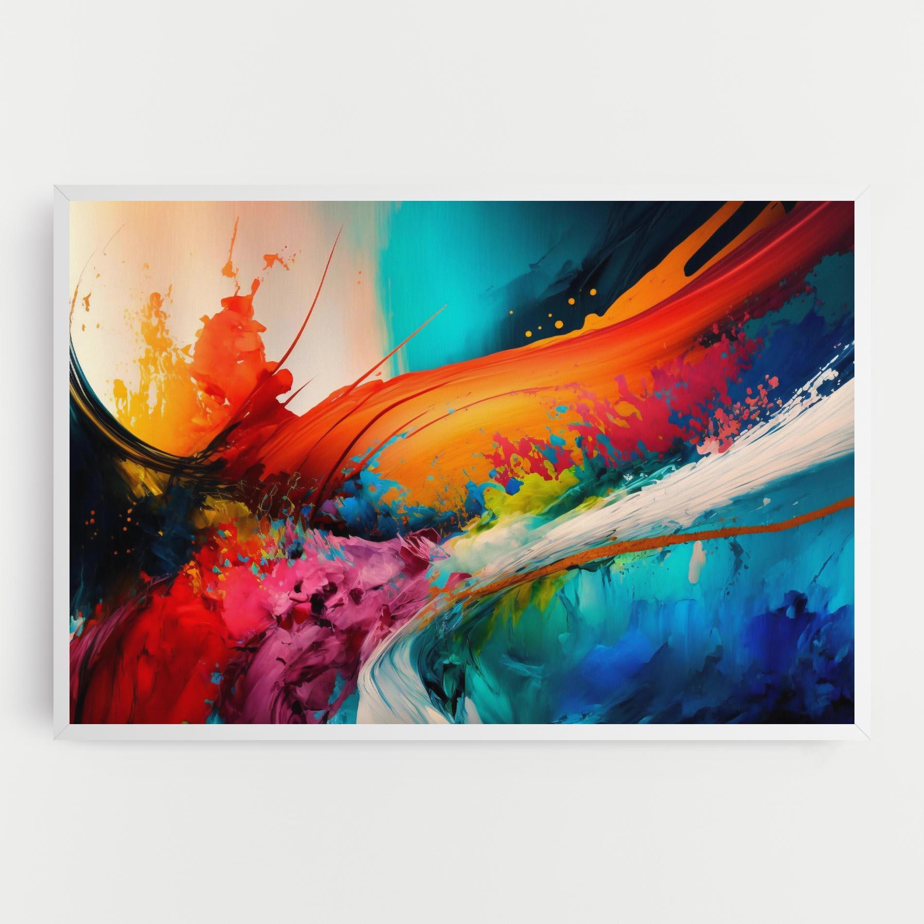 Tablou Canvas Art Brush Strokes mockup 0