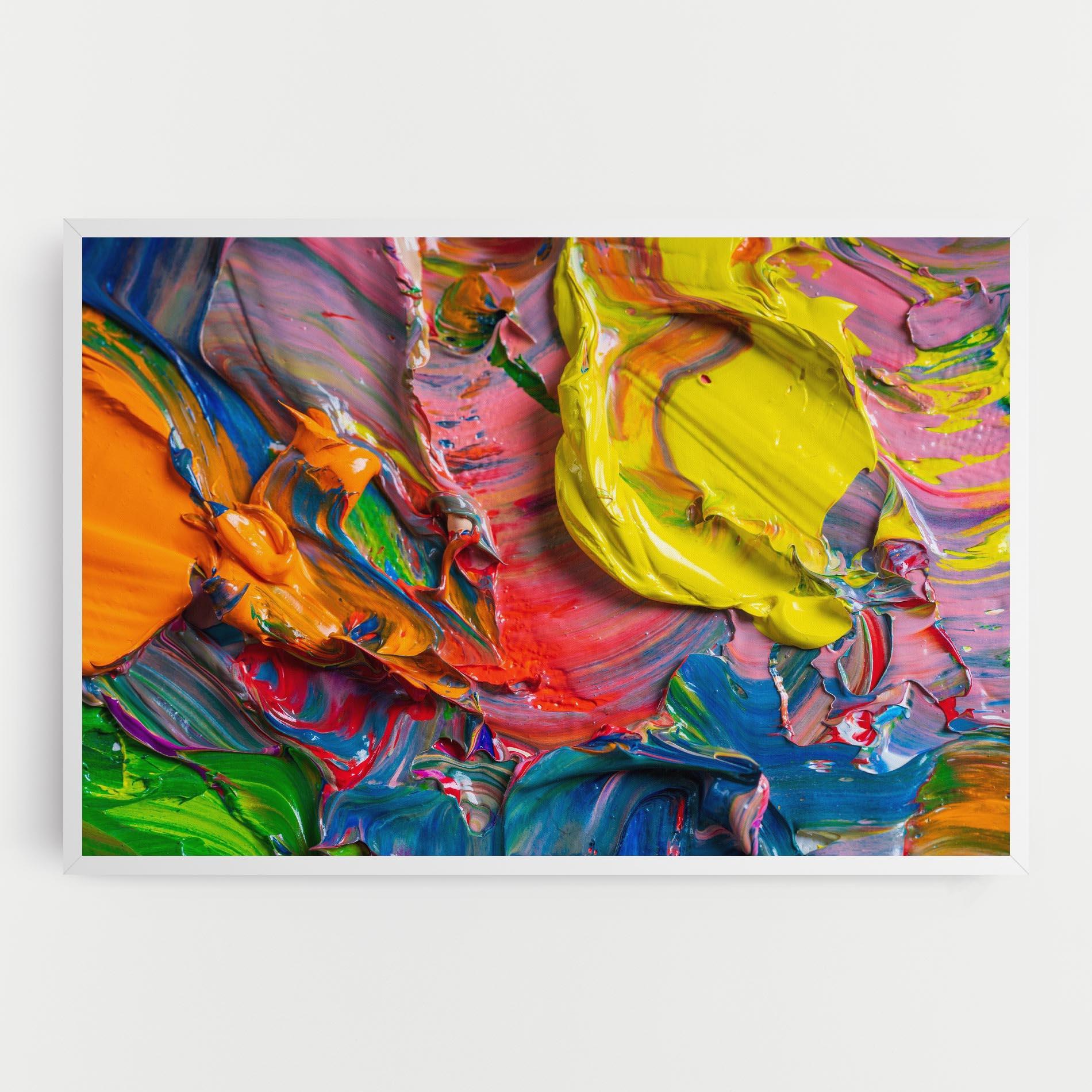 Tablou Canvas Bright Oil Colors mockup 0