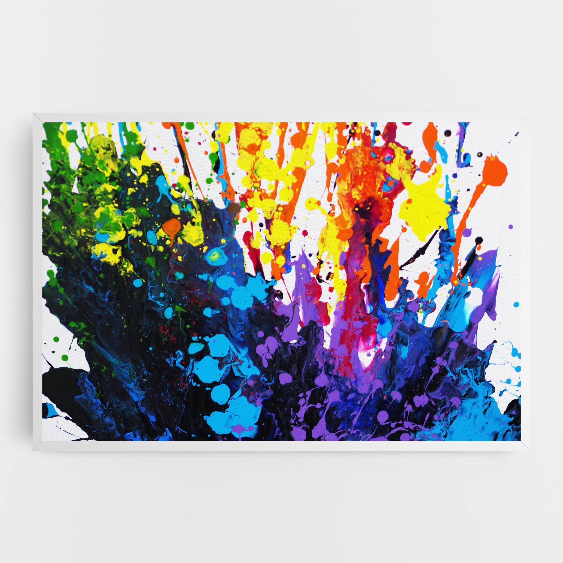 Tablou Canvas Color Splash 2d mockup 0