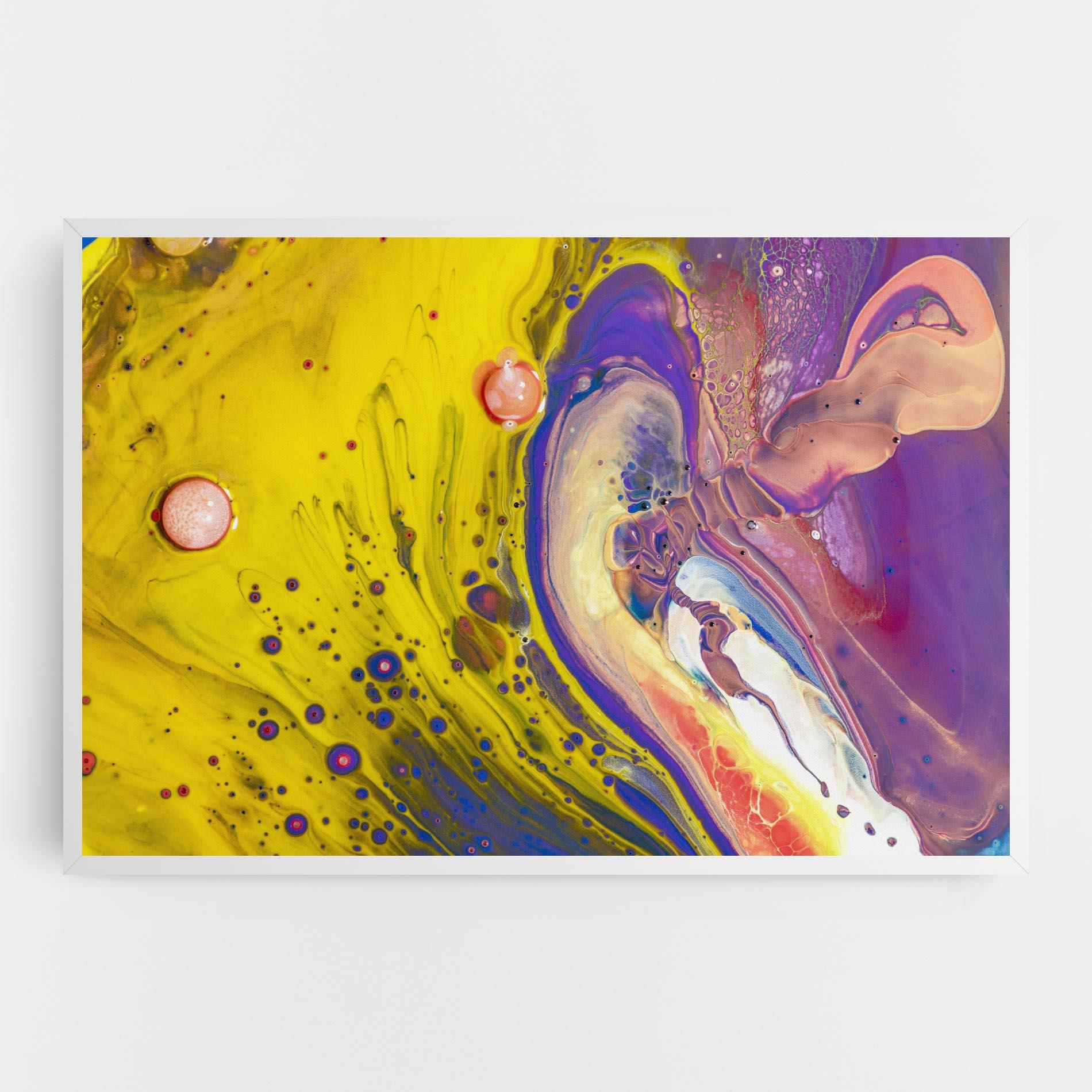 Tablou Canvas Colorful Liquid Marble mockup 0