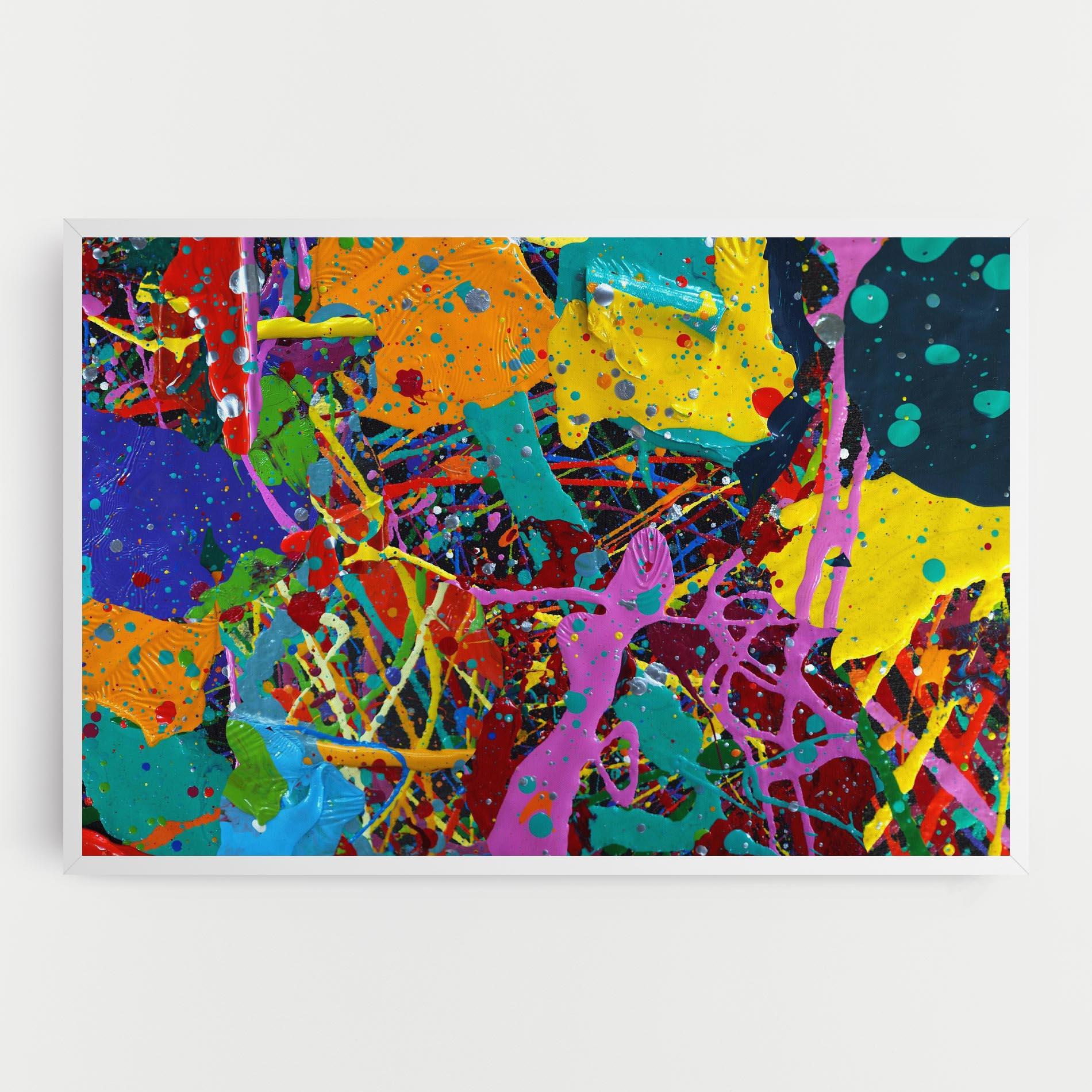 Tablou Canvas Dark Panorama mockup 0