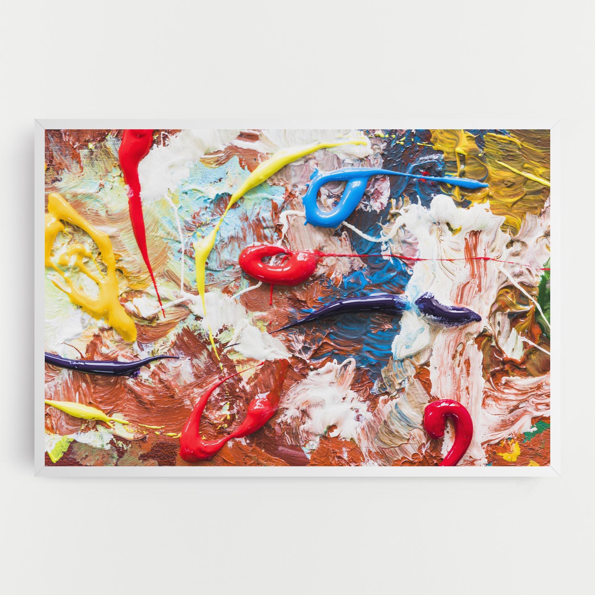 Tablou Canvas Paint Color mockup 0