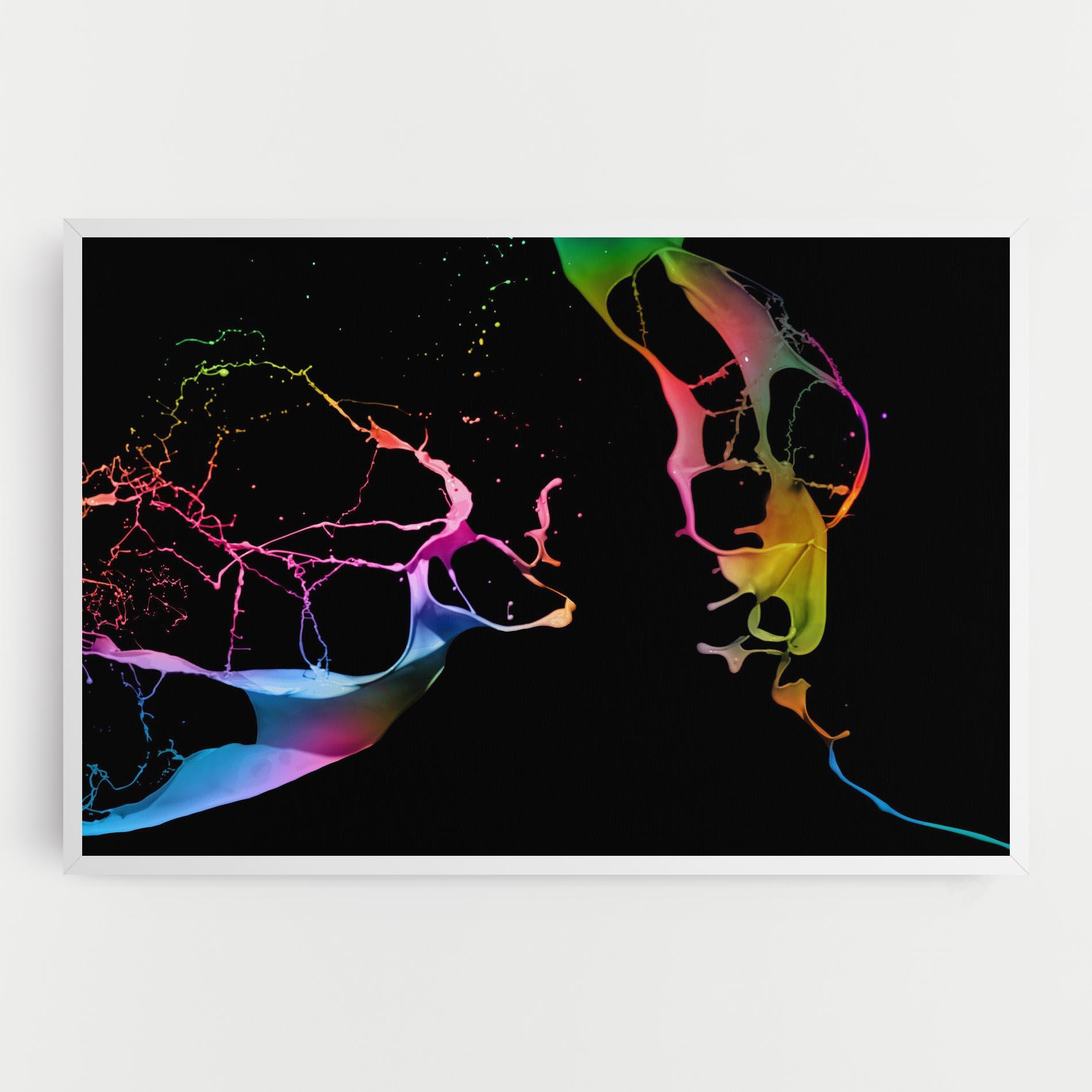 Tablou Canvas Paint Splashes mockup 0