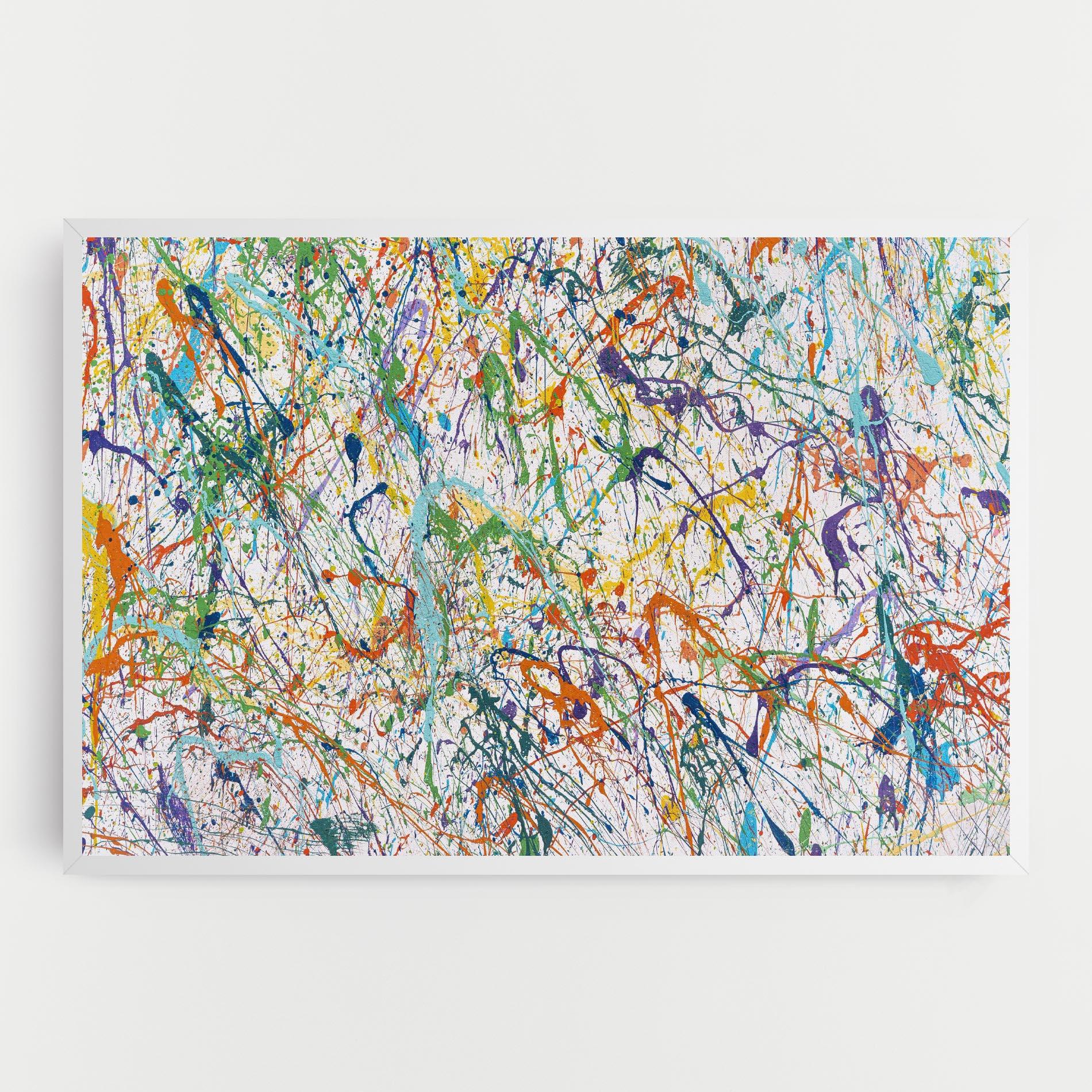 Tablou Canvas Paint Texture mockup 0