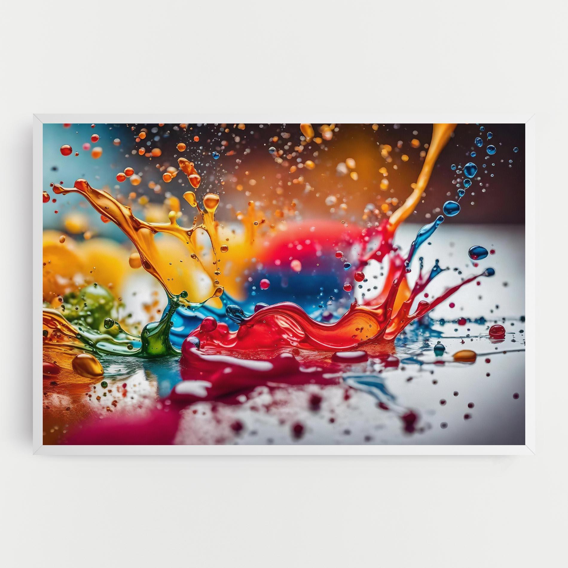 Tablou Canvas Water Color Splash mockup 0