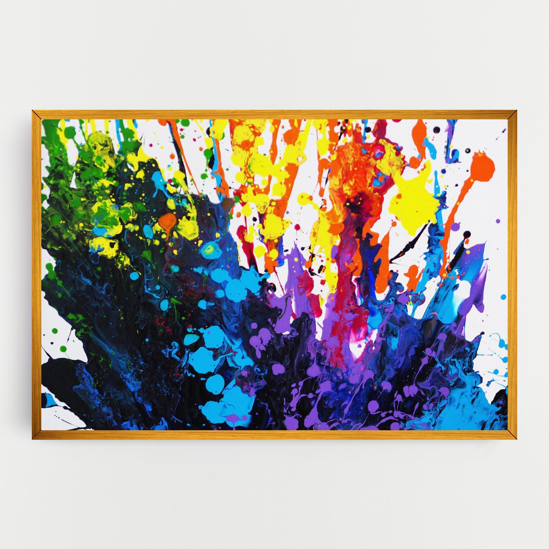 Tablou Canvas Color Splash 2d mockup 0