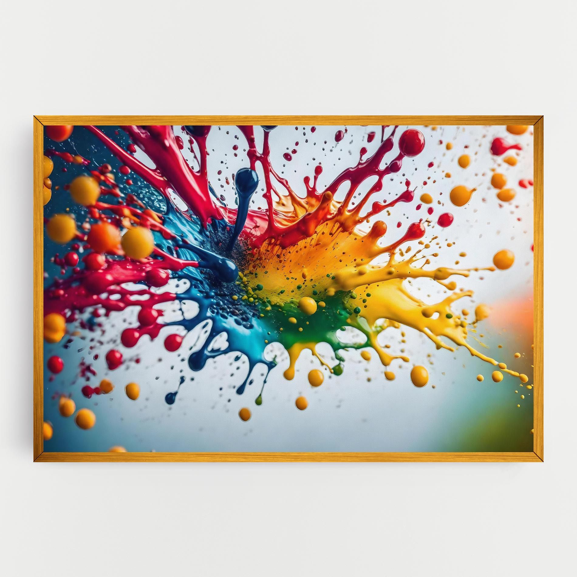 Colorful Splash Rainbow mockup 0
