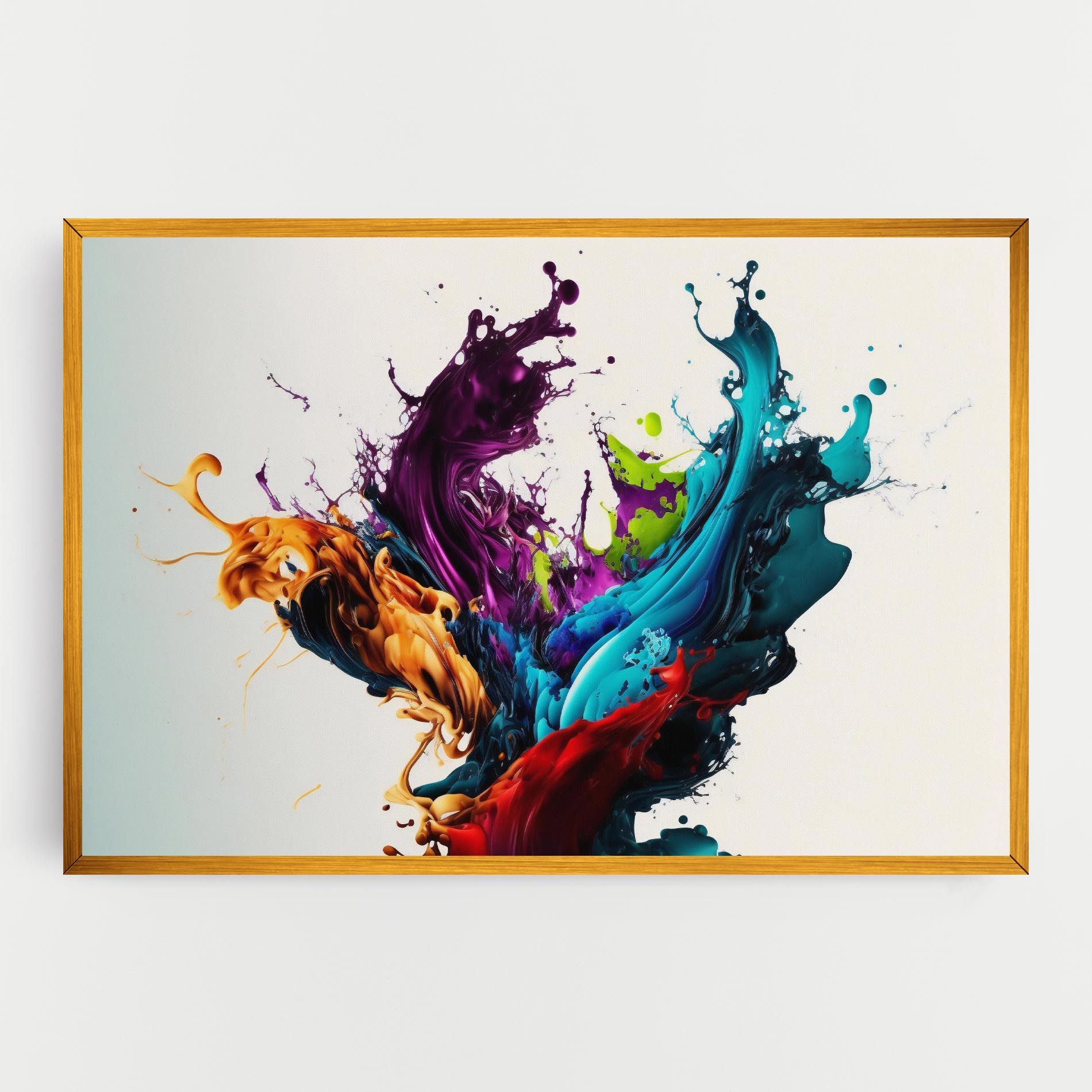 Dark Purple Splash mockup 0