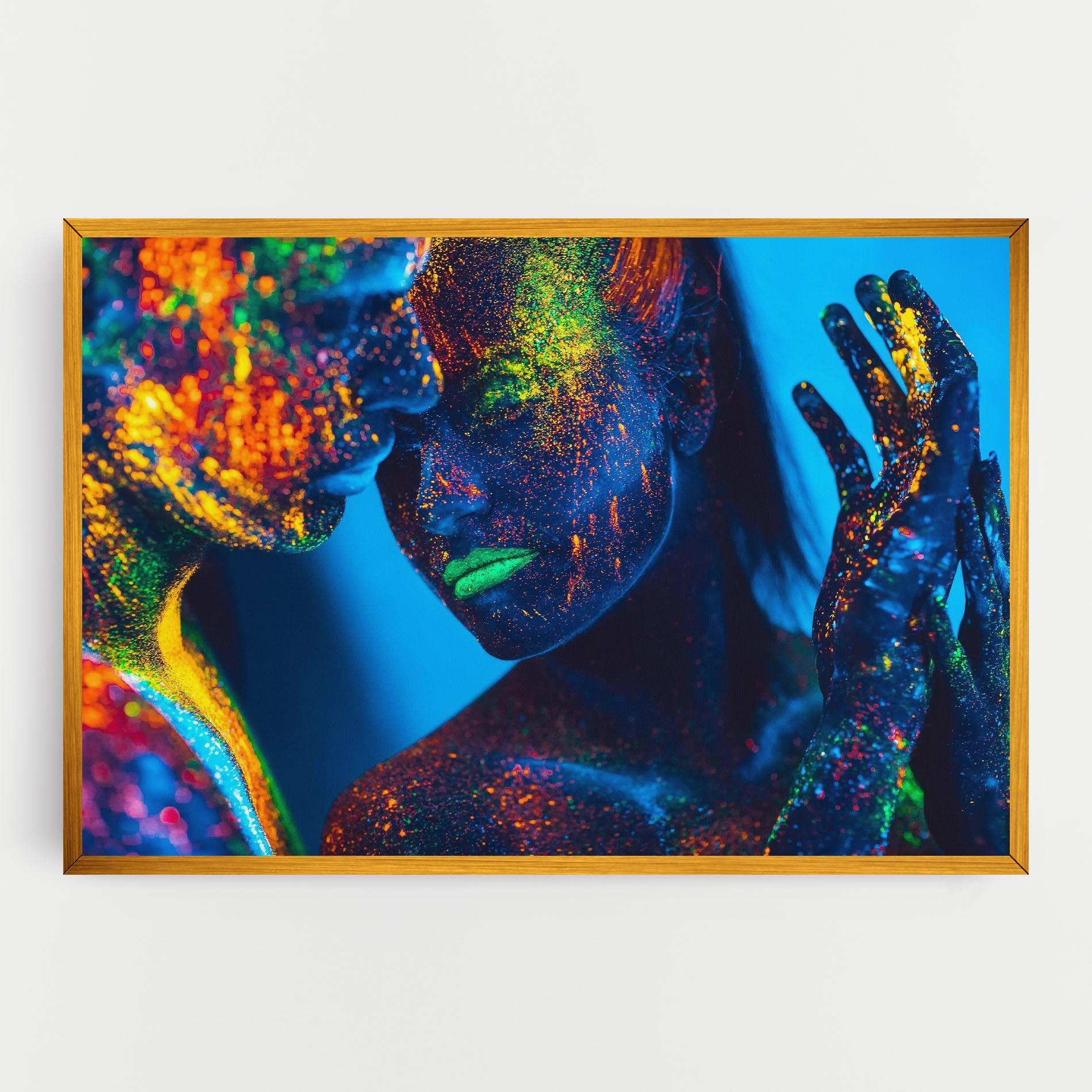 Tablou Canvas Fluorescent Couple mockup 0