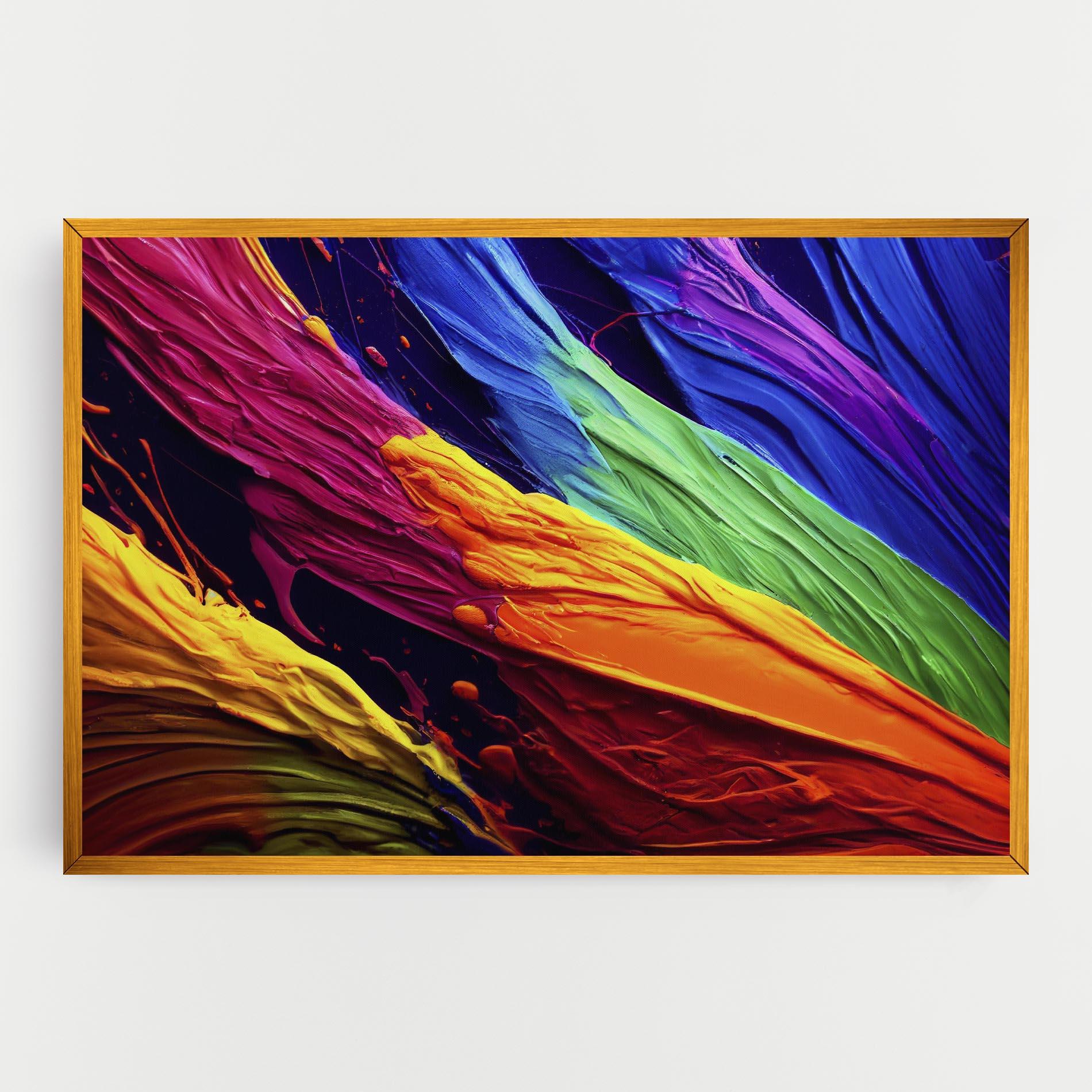 Tablou Canvas Powder Explosion mockup 0