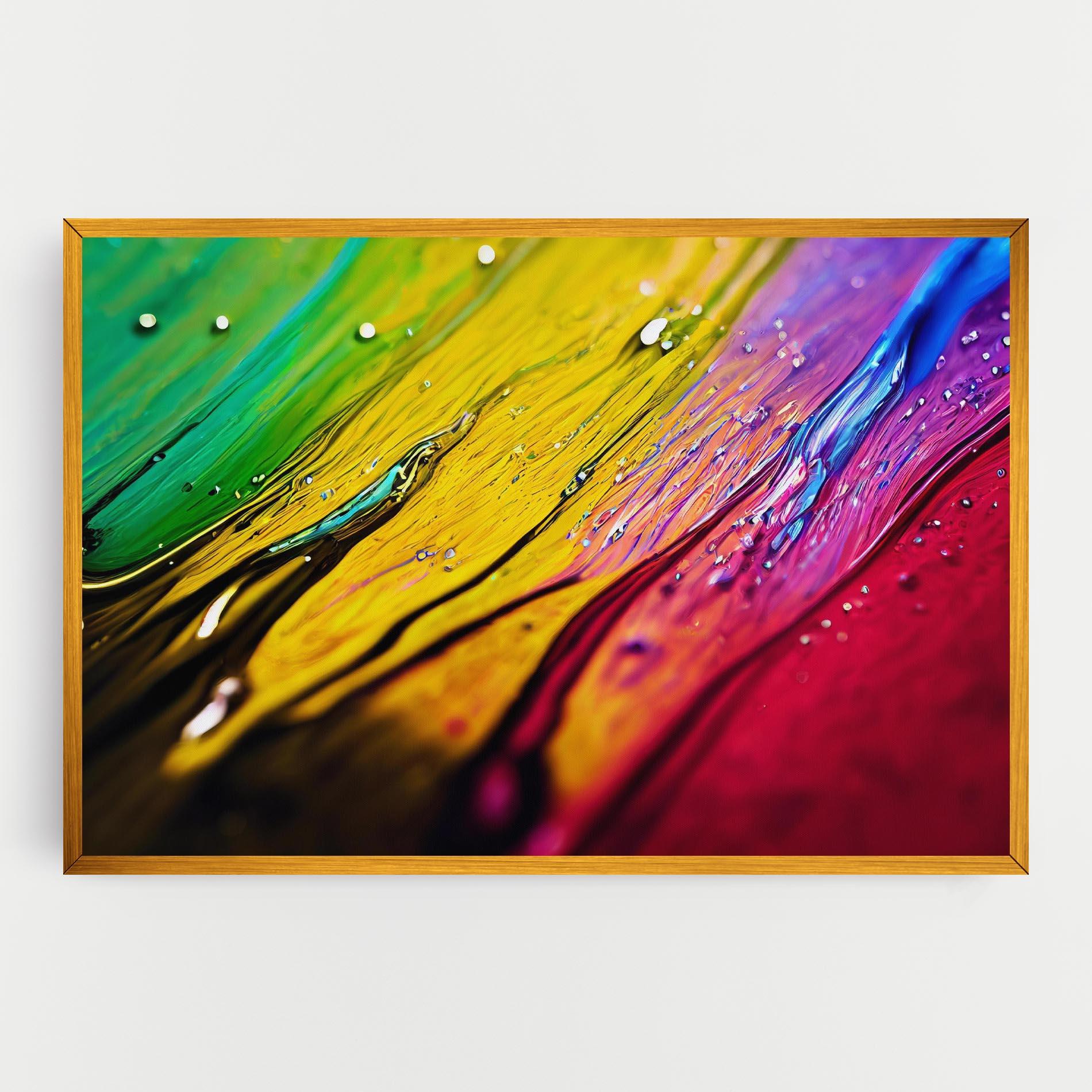 Tablou Canvas Yellow Green mockup 0