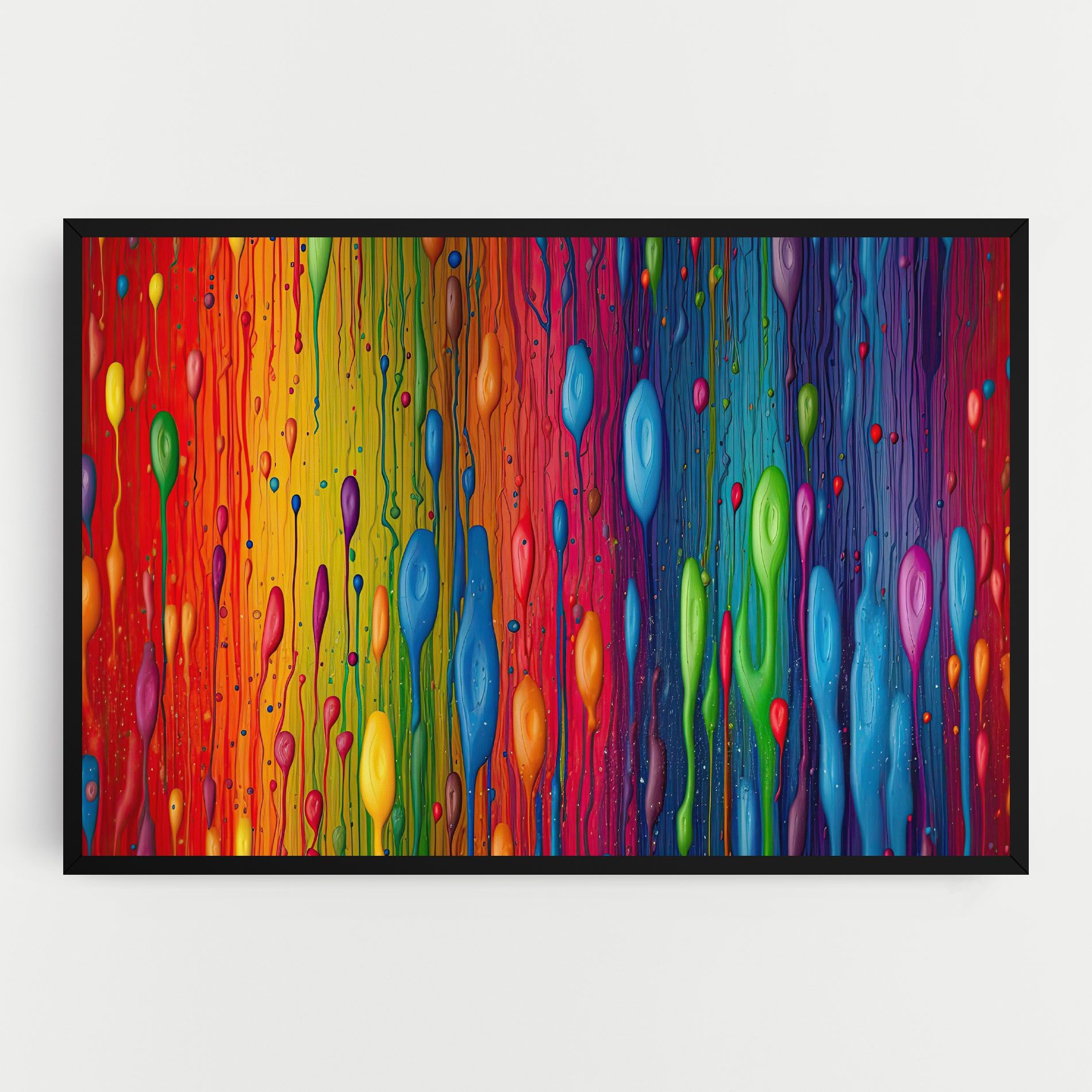 Abstract Rainbow Pattern mockup 0