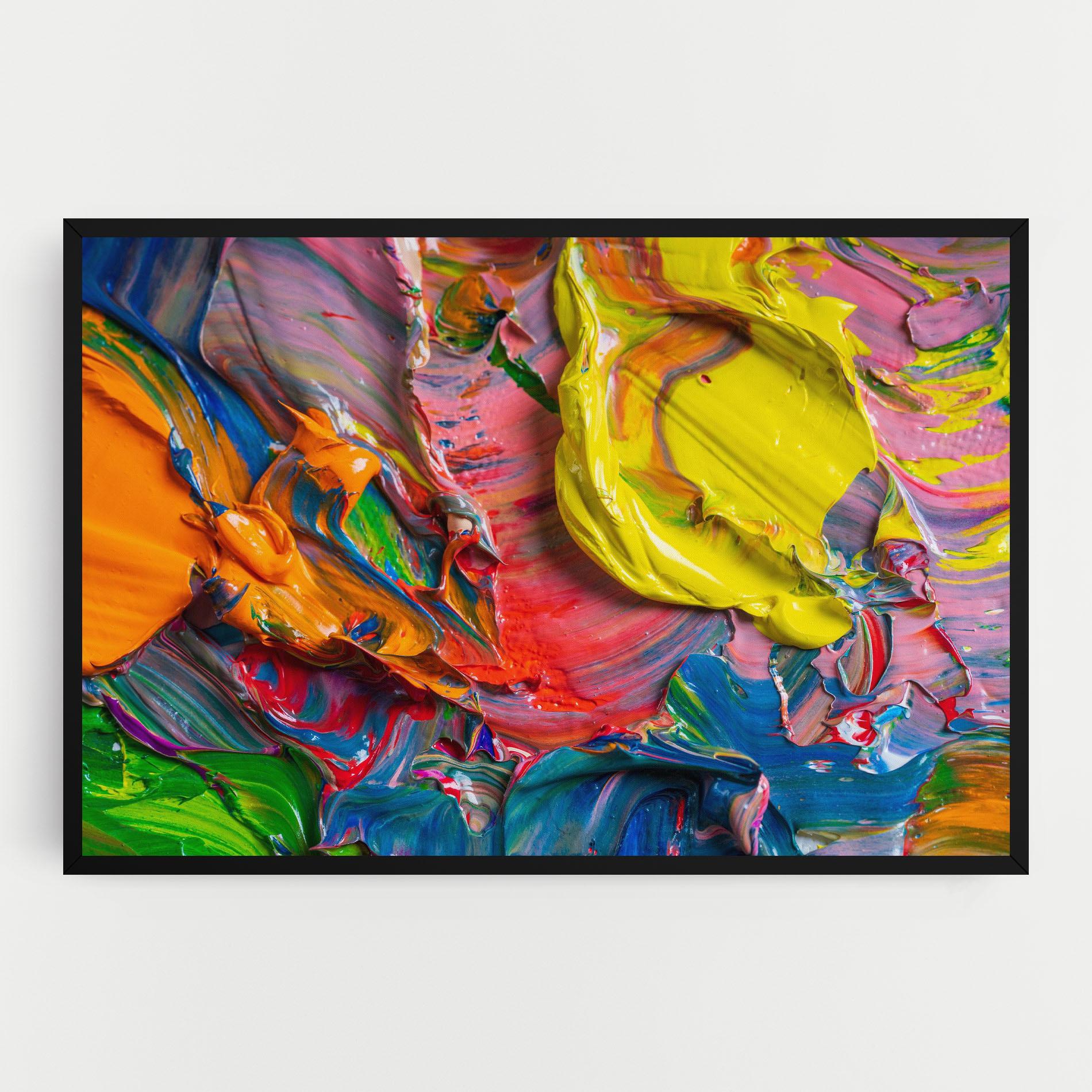 Tablou Canvas Bright Oil Colors mockup 0