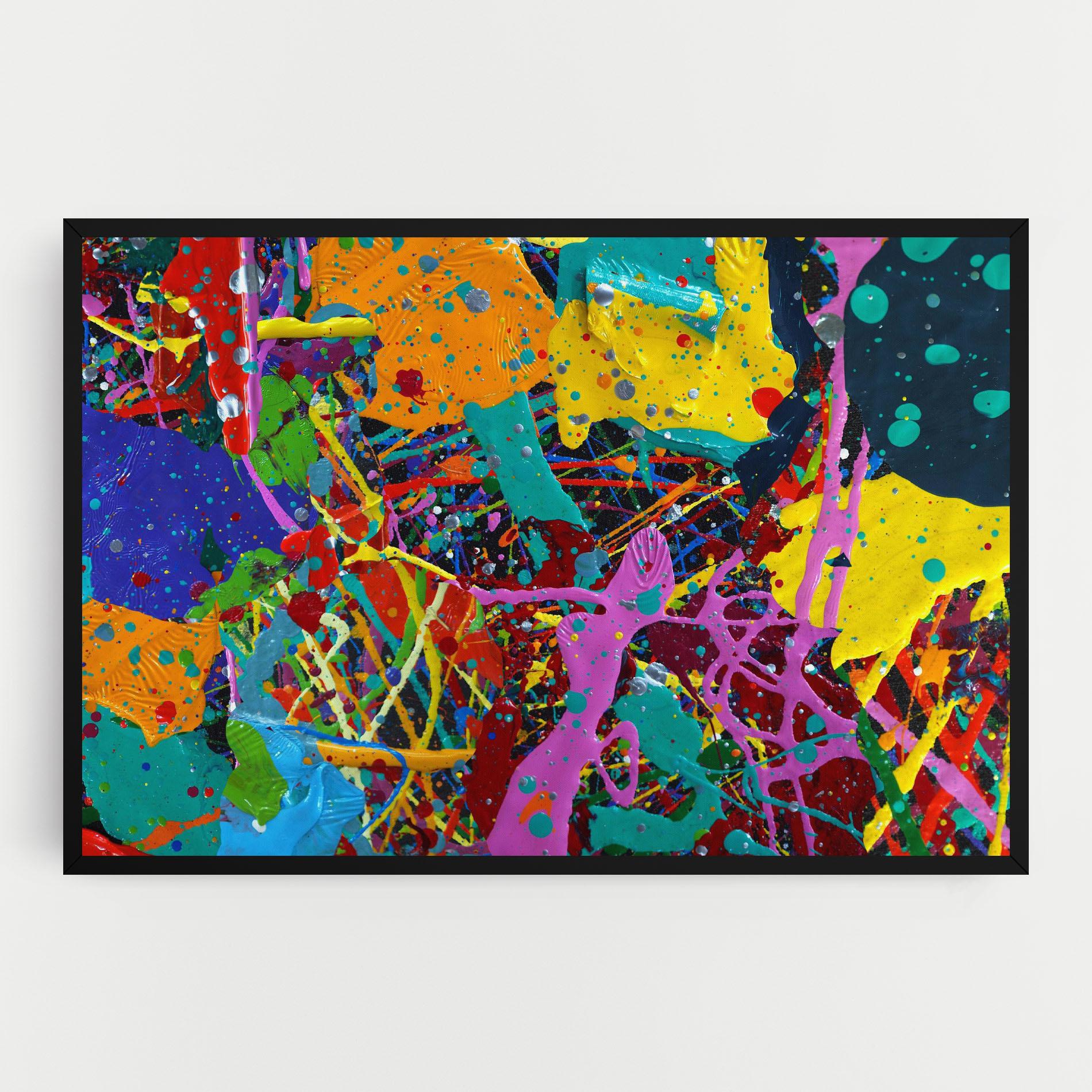 Tablou Canvas Dark Panorama mockup 0