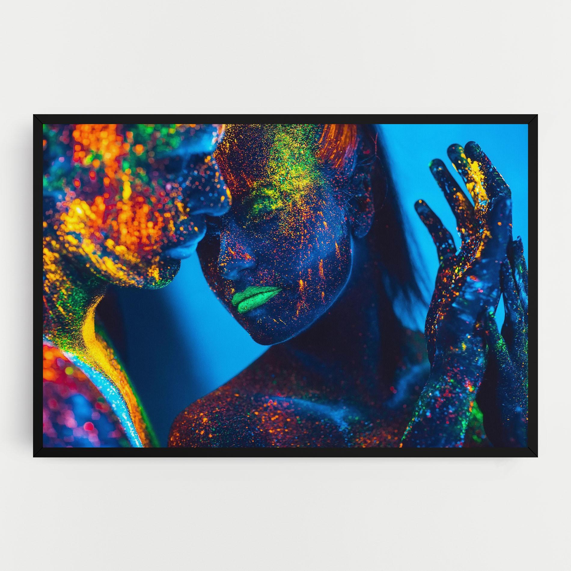 Tablou Canvas Fluorescent Couple mockup 0