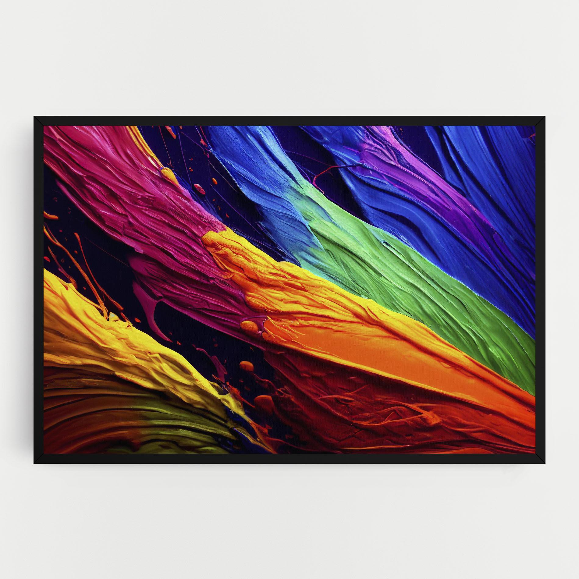 Tablou Canvas Powder Explosion mockup 0