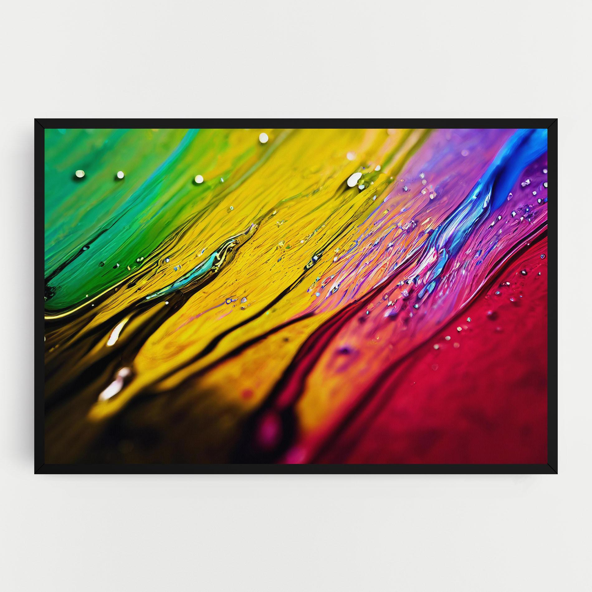 Tablou Canvas Yellow Green mockup 0