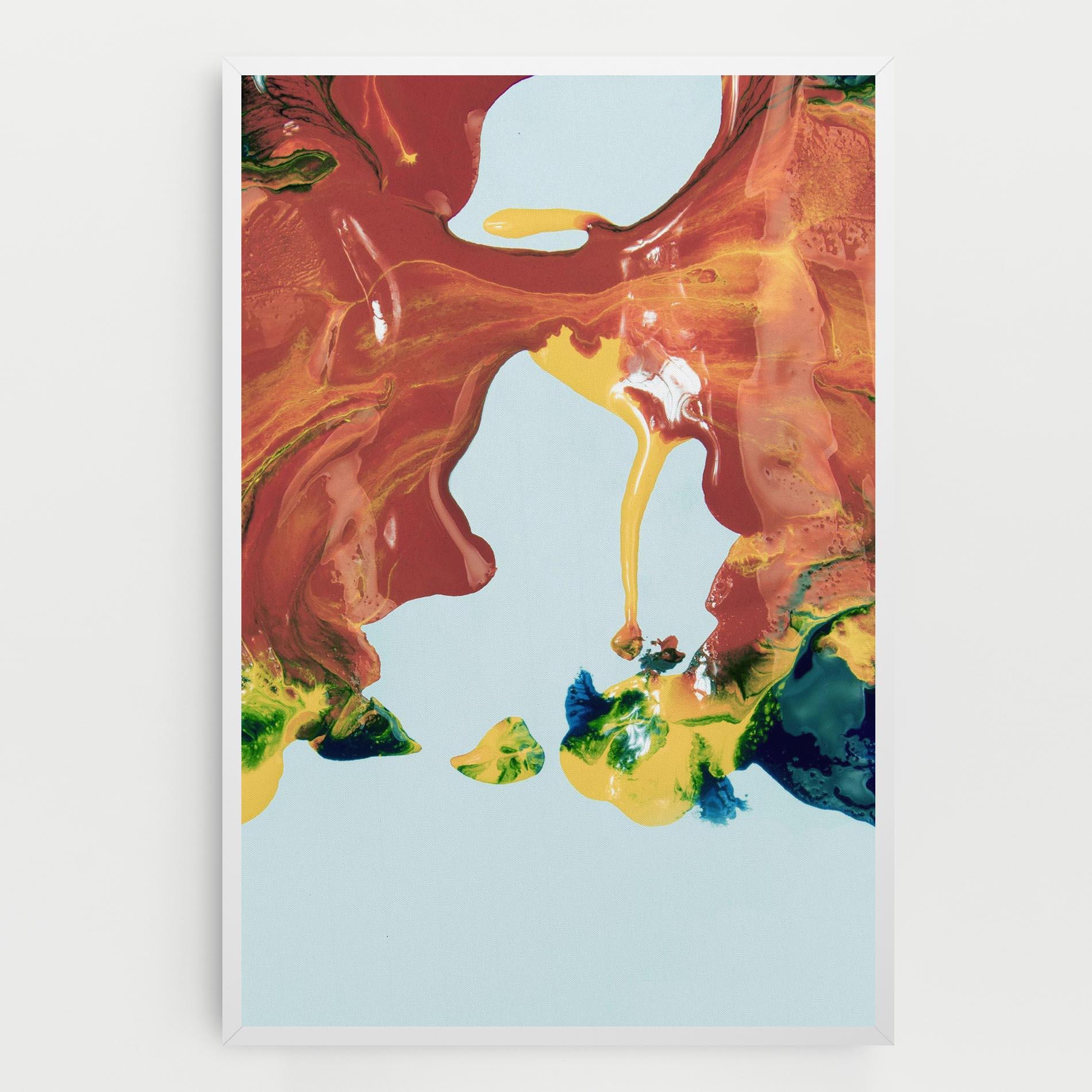 Tablou Canvas Spilled Paint mockup 0