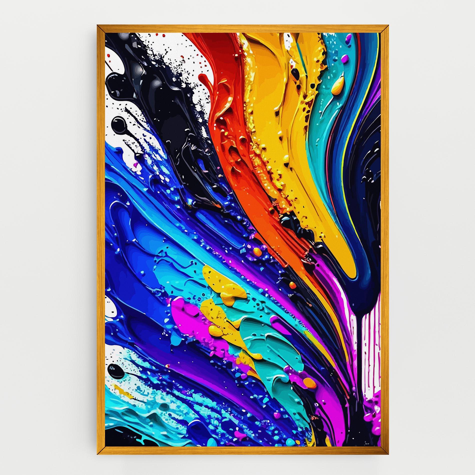 Tablou Canvas Beautiful Splash mockup 0